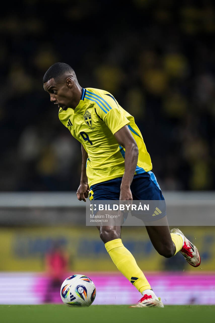 Alexander Isak of Sweden
