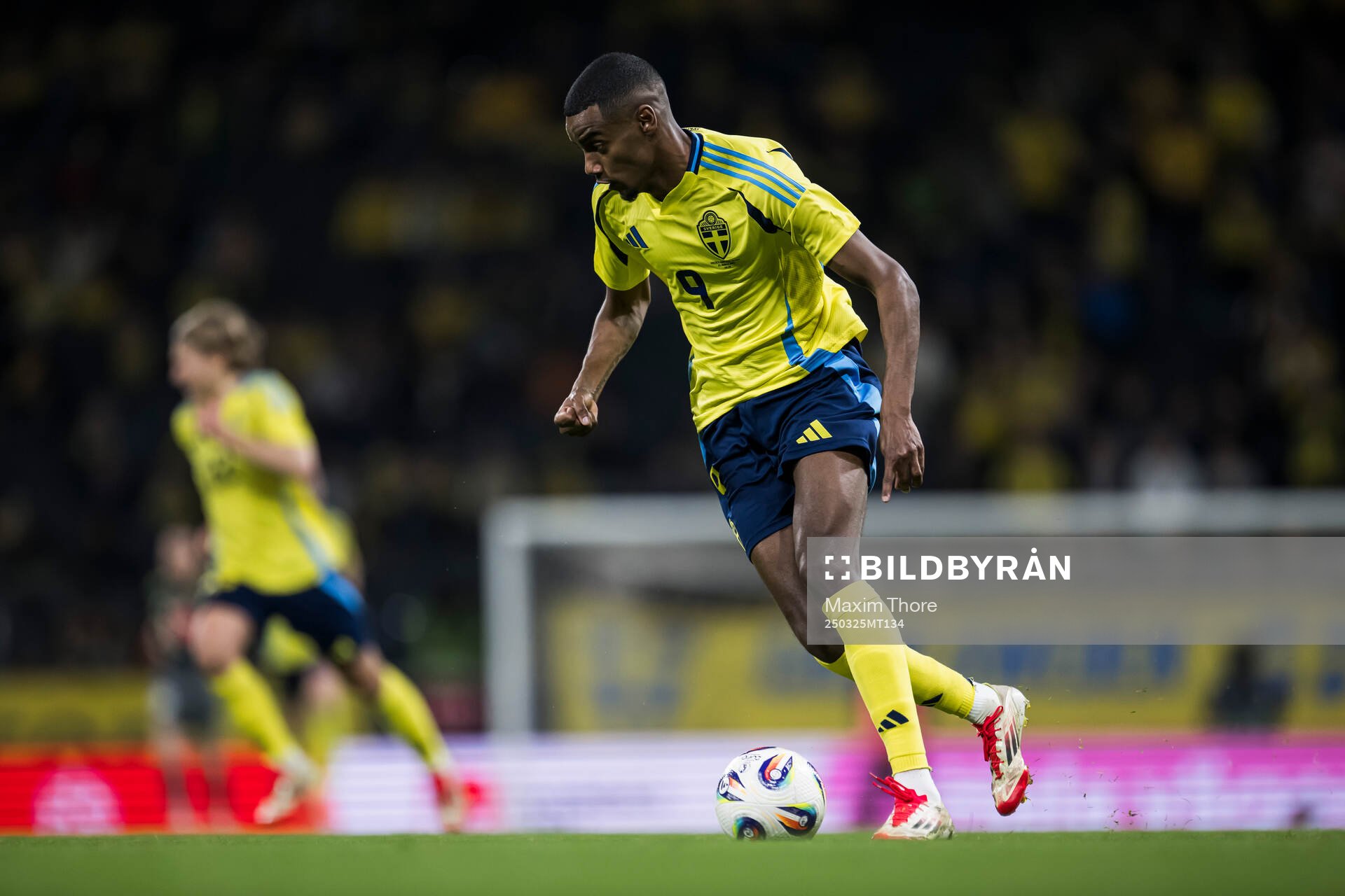 Alexander Isak of Sweden