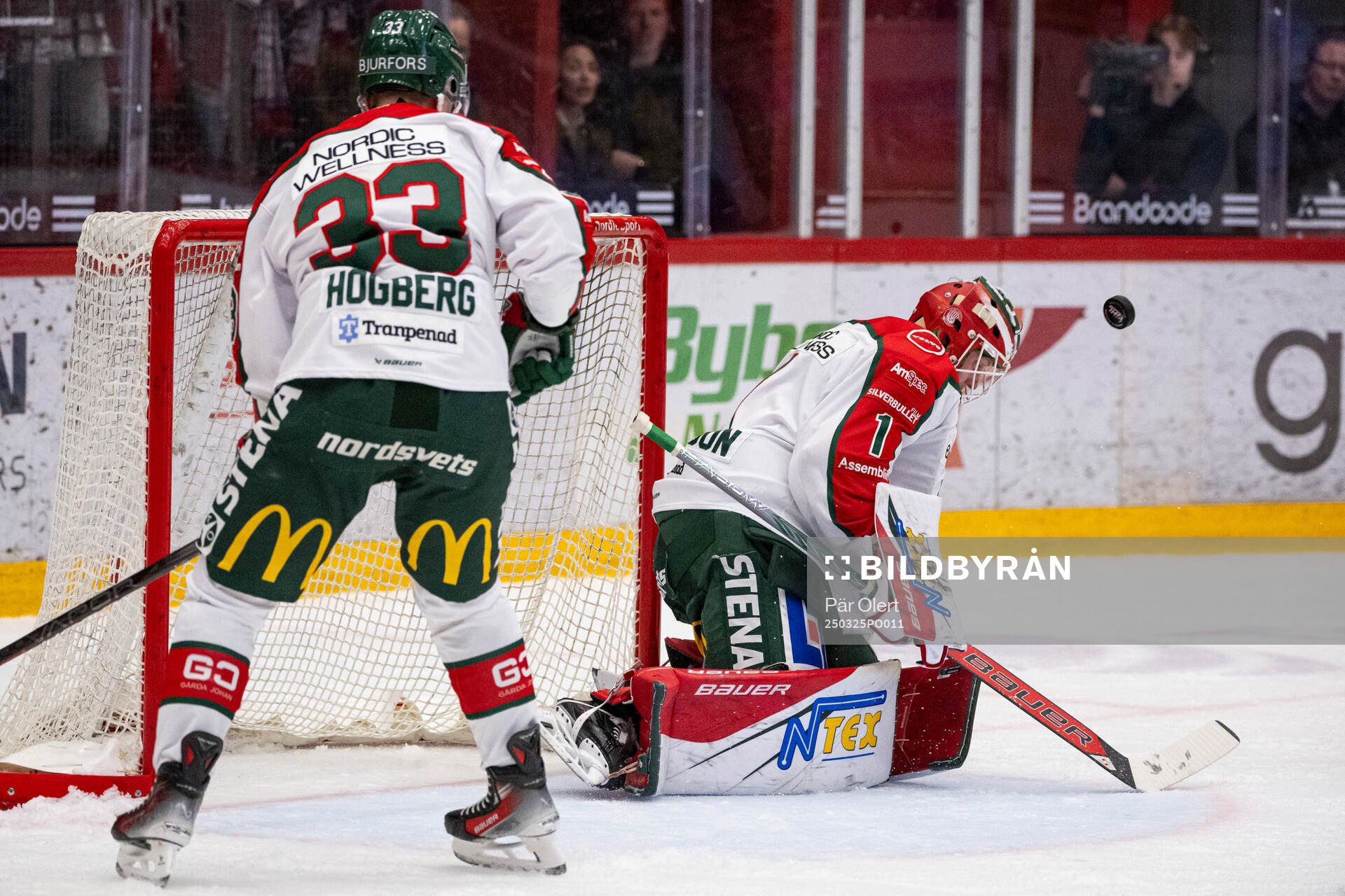 Frölundas målvakt Lars Johansson