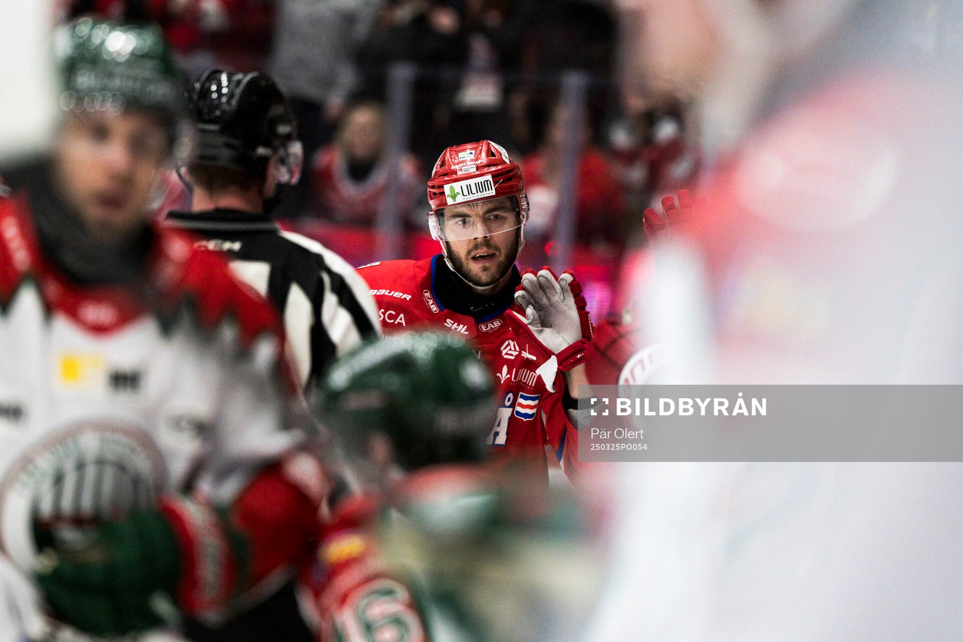 Timrås Magnus Pääjärvi jublar
