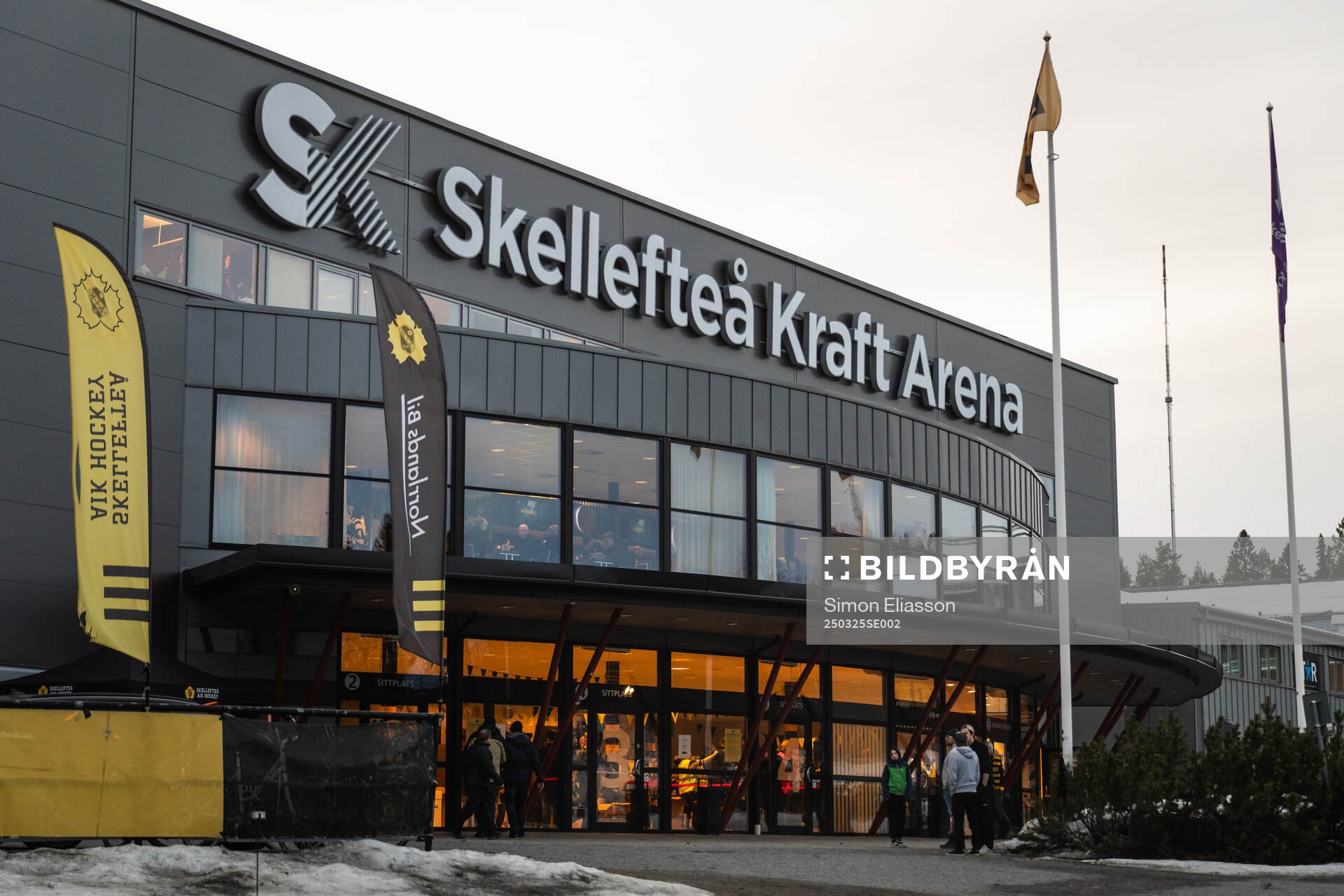 Skellefteå kraft arena exteriör