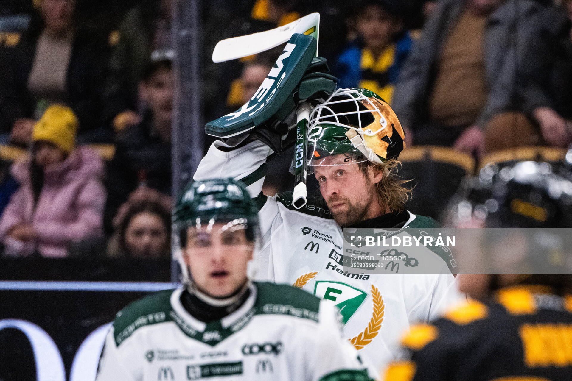 Färjestads målvakt Anders Lindbäck