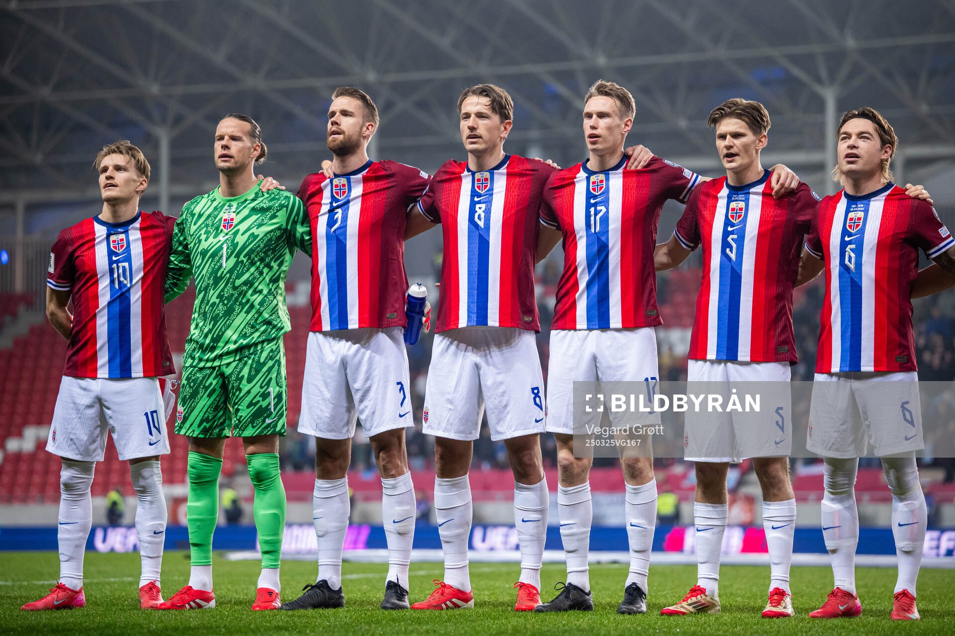 Martin Ødegaard, goalkeeper Ørjan Håskjold Nyland,