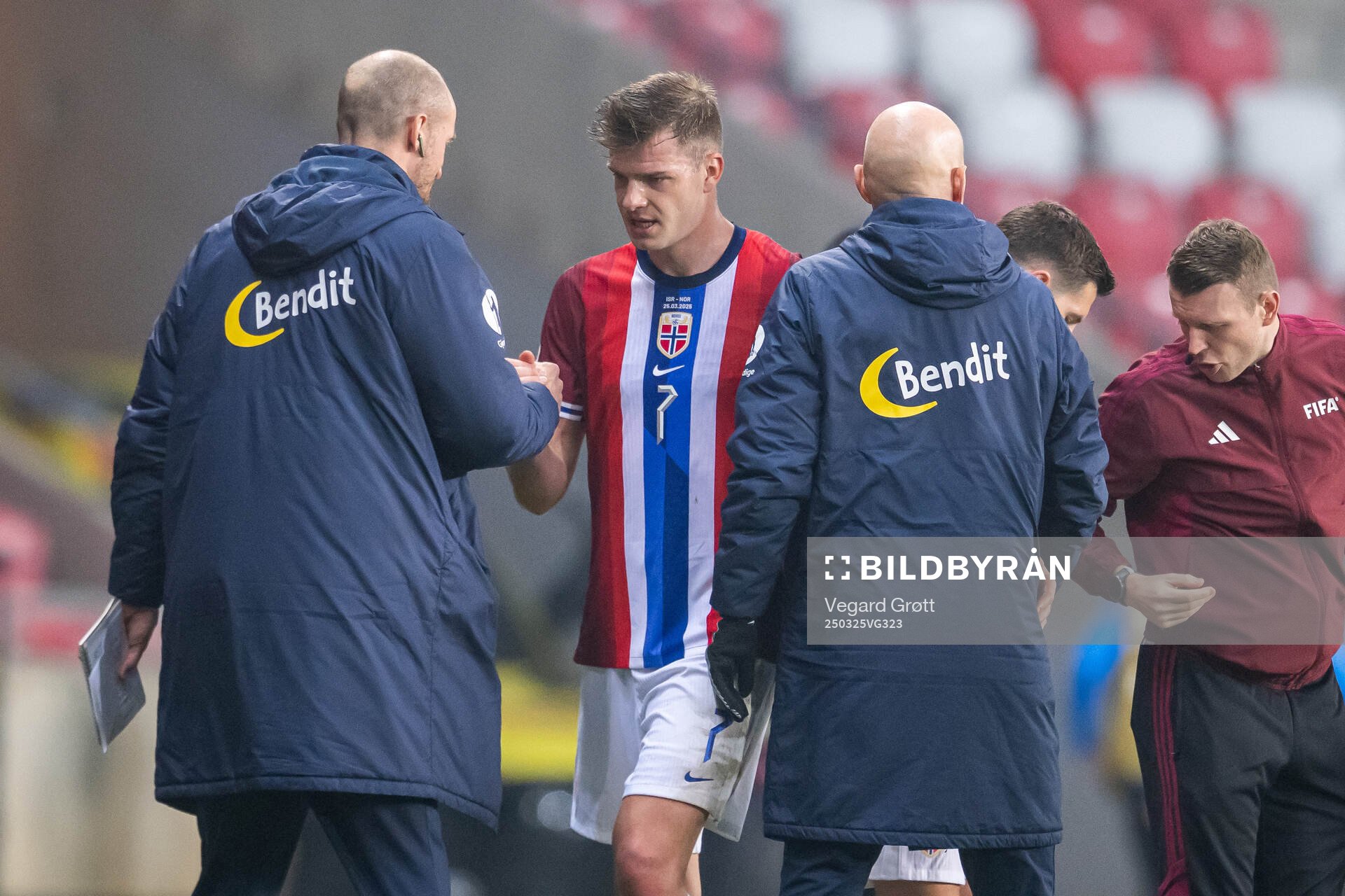 Player manager Brede Hangeland, Alexander Sørloth and head