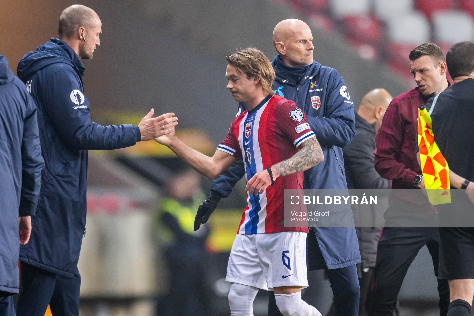 Player manager Brede Hangeland, Patrick Berg and head coach