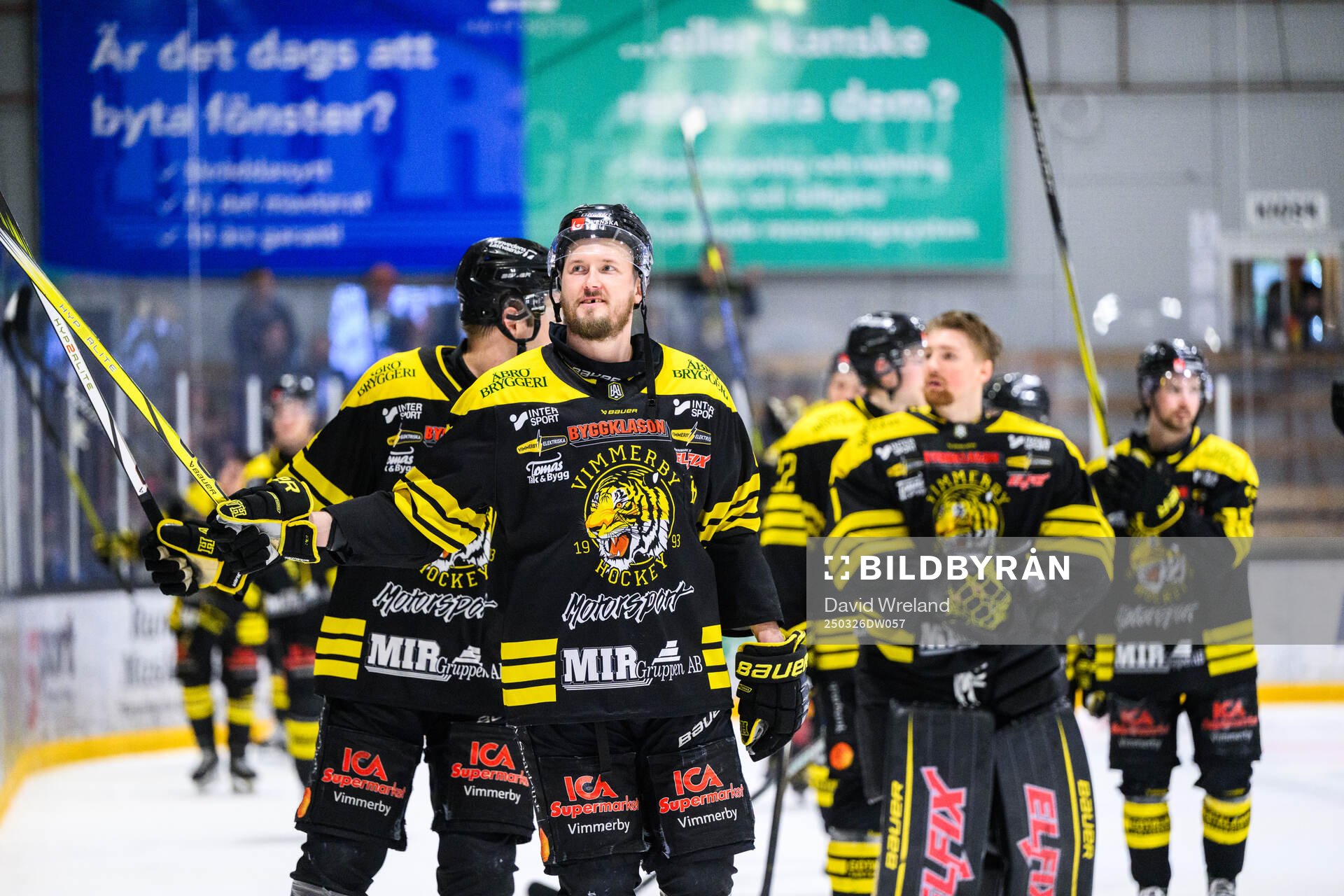 Vimmerbys spelare jublar