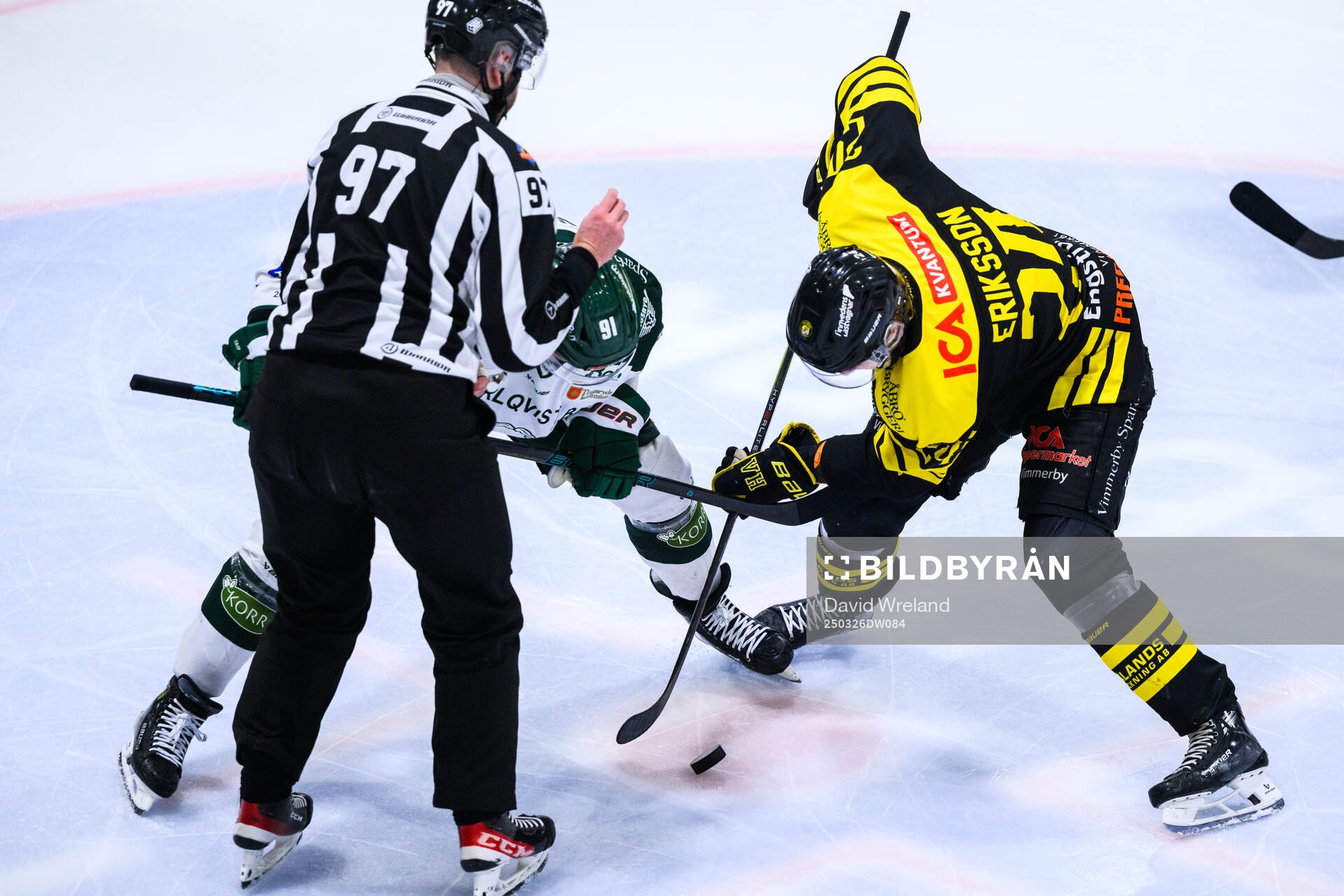 Tingsryds Artturi Toivola och Vimmerbys Hampus Eriksson