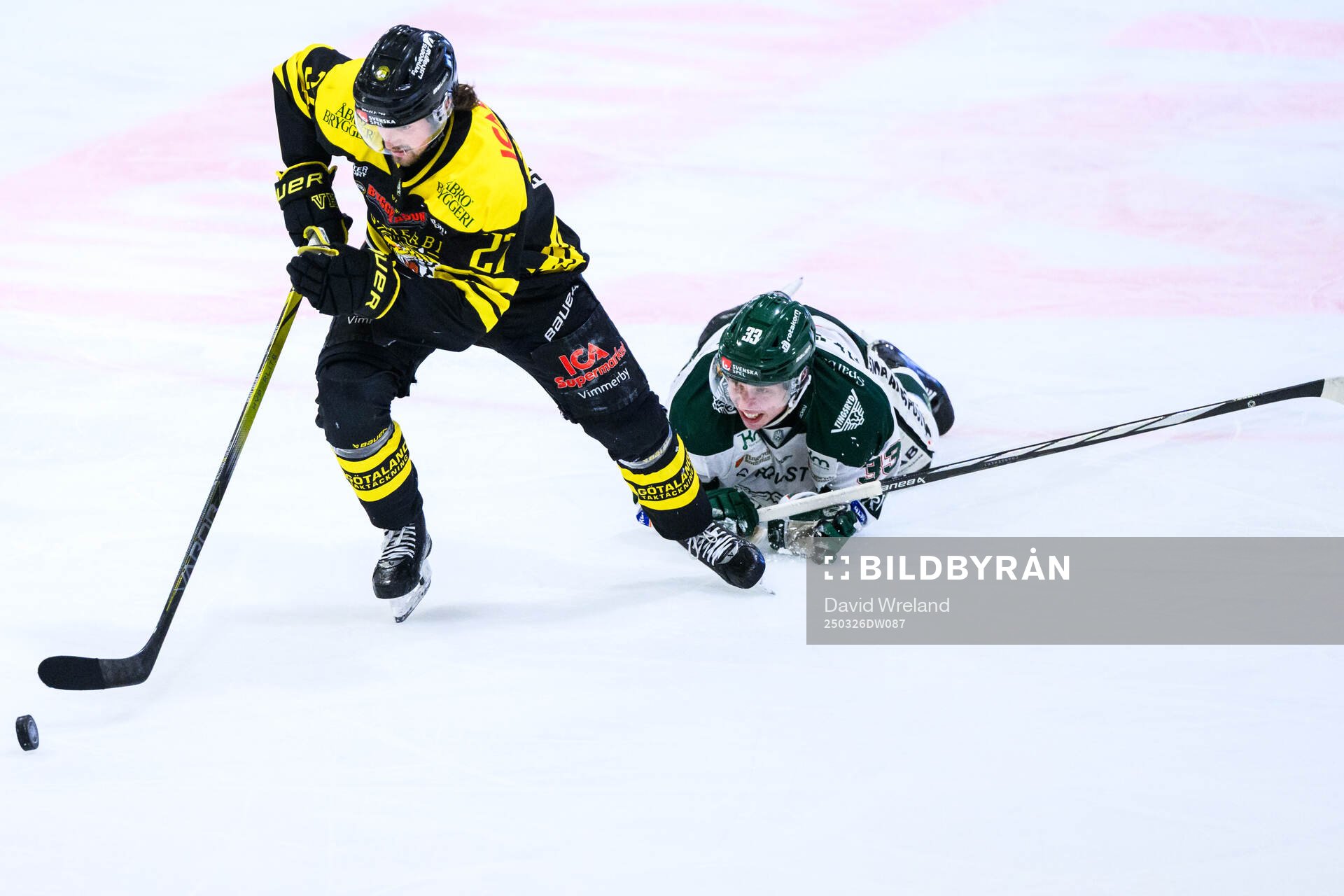 Vimmerbys William Alftberg och Tingsryds Märtin Skärberg