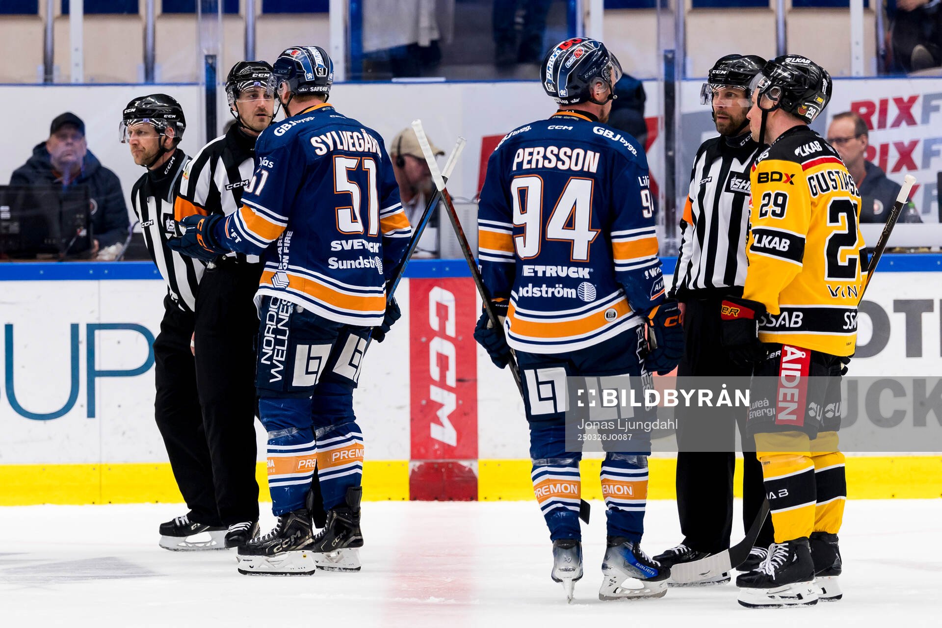 Växjös Emil Sylvegård och Joel Persson
