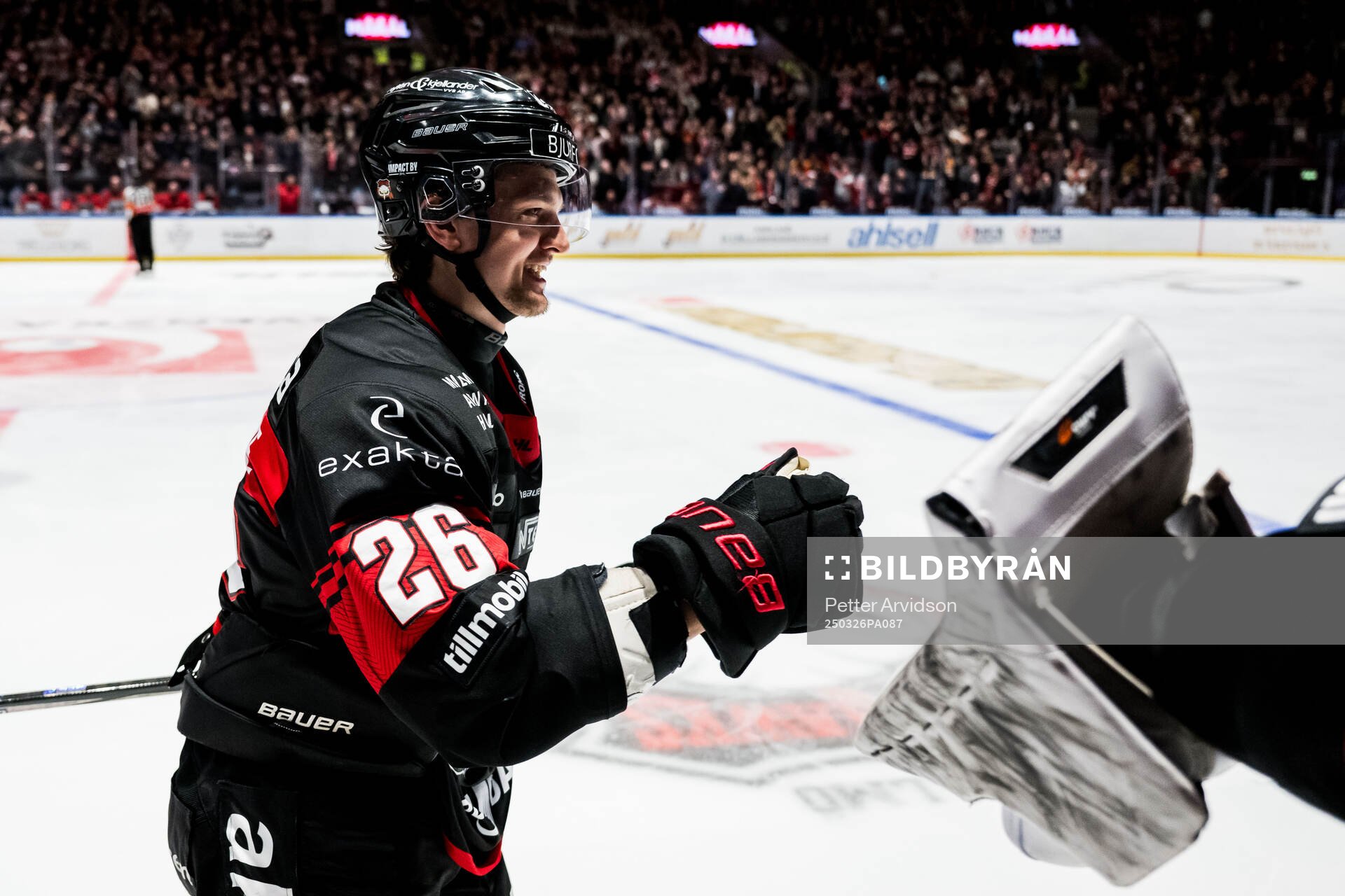 Malmö Redhawks Teemu Kivihalme jublar