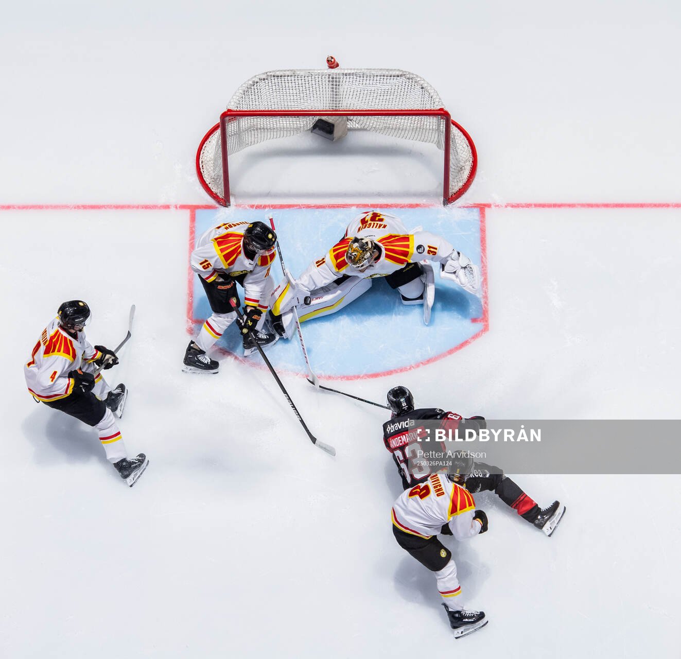 Malmö Redhawks Fredrik Händemark oroar mot Brynäs