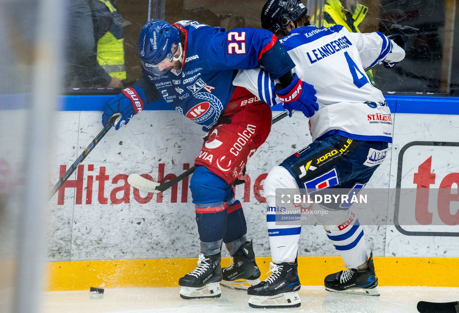Oskarshamns Erik Reed Bradford och Karlskogas Alexander