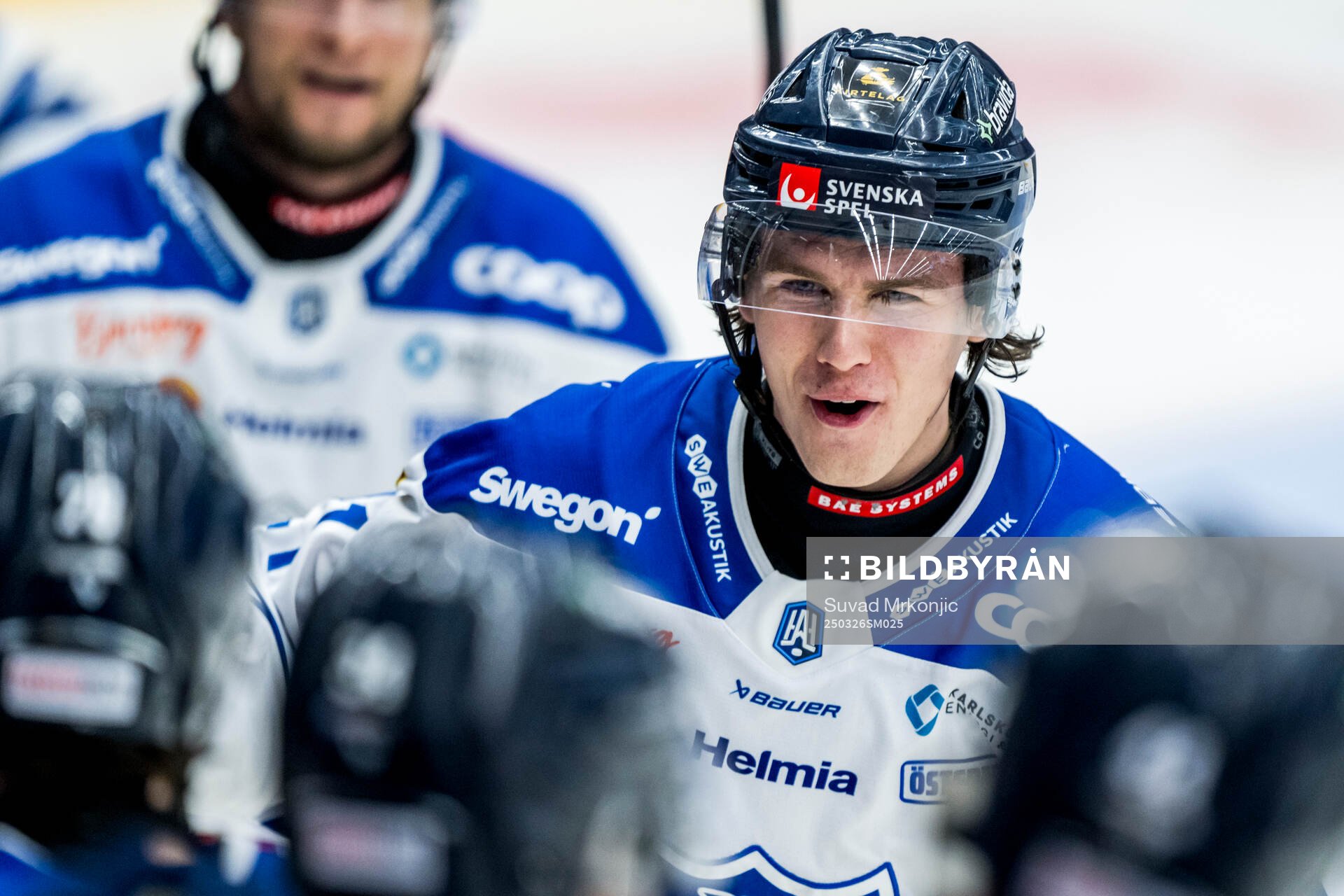 Karlskogas Christoffer Jansson jublar