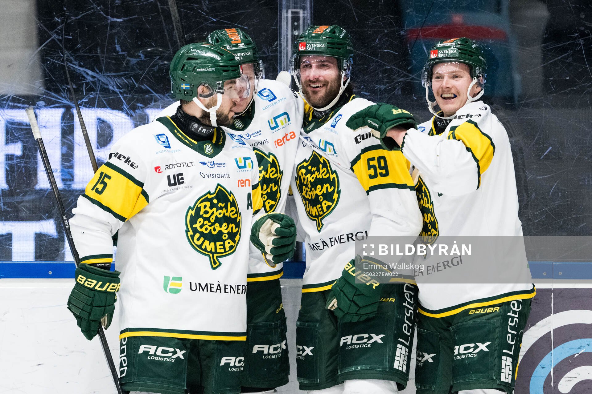 Björklövens Theoklis Theocharidis jublar