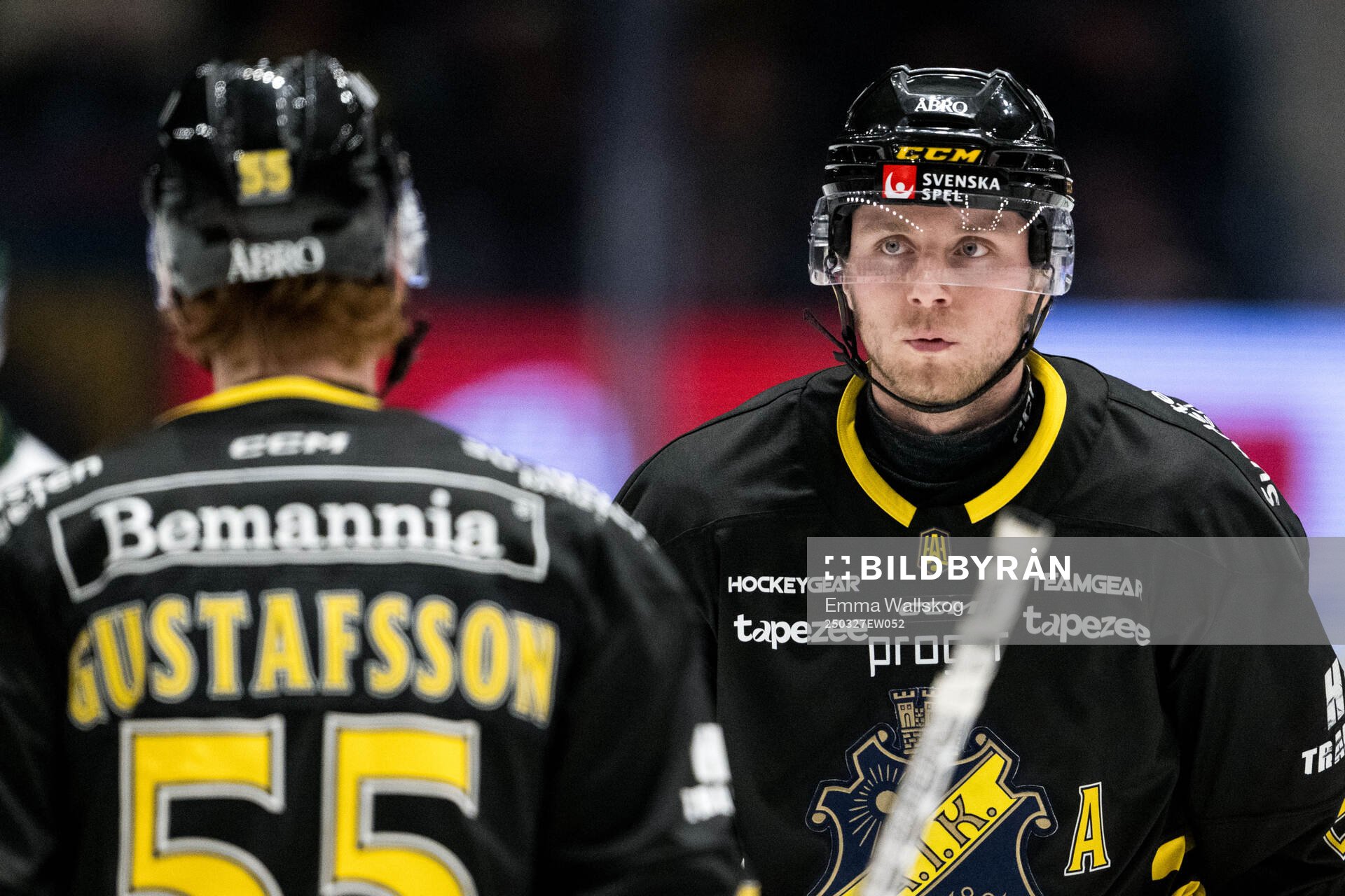 AIKs Viggo Gustafsson och Alfred Barklund