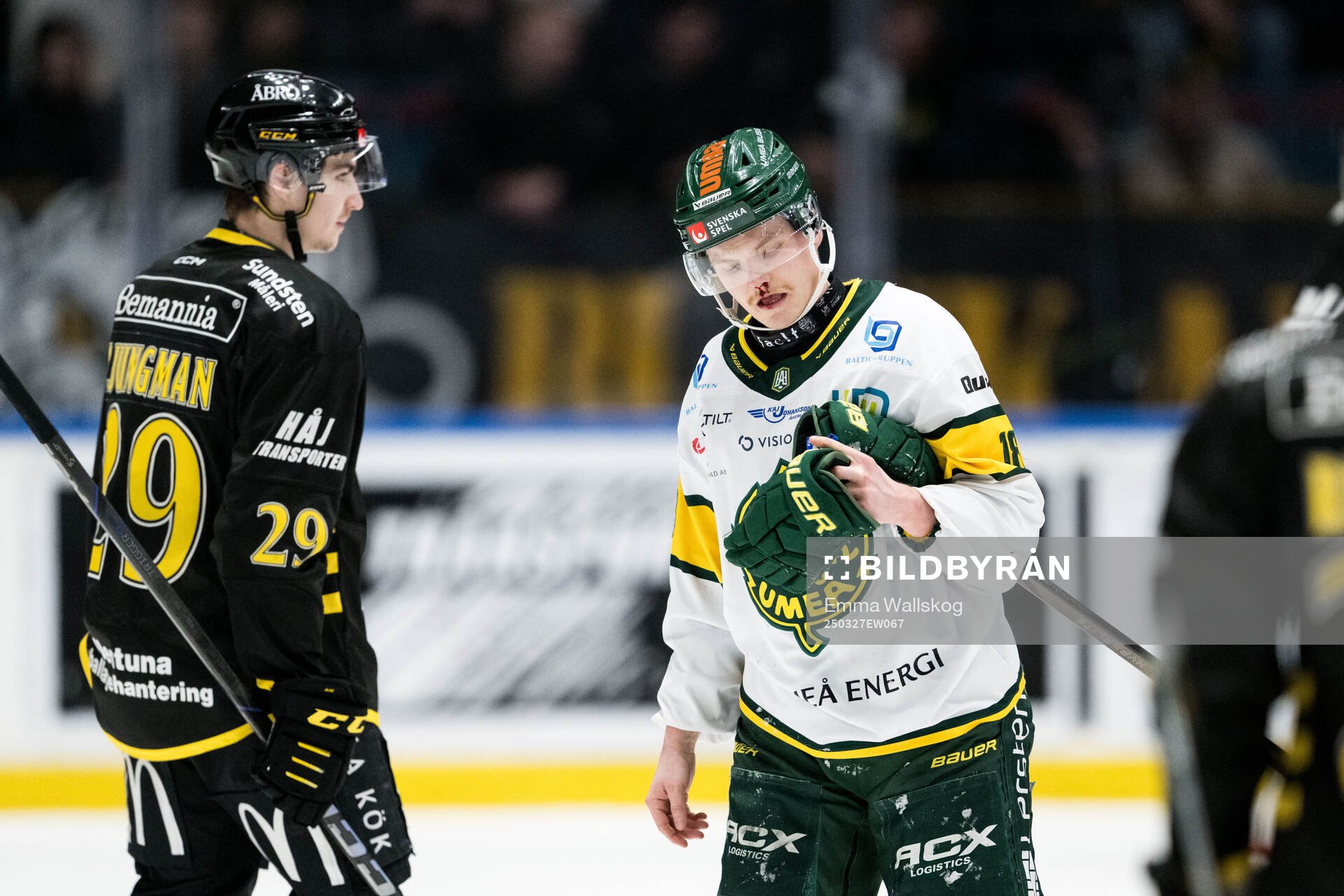 Björklövens Axel Ottosson har ont
