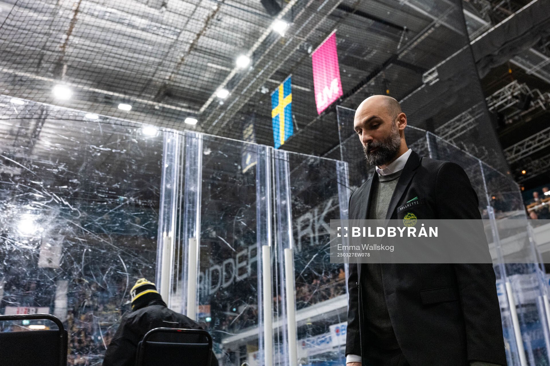 Björklövens huvudtränare Daniel Rahimi
