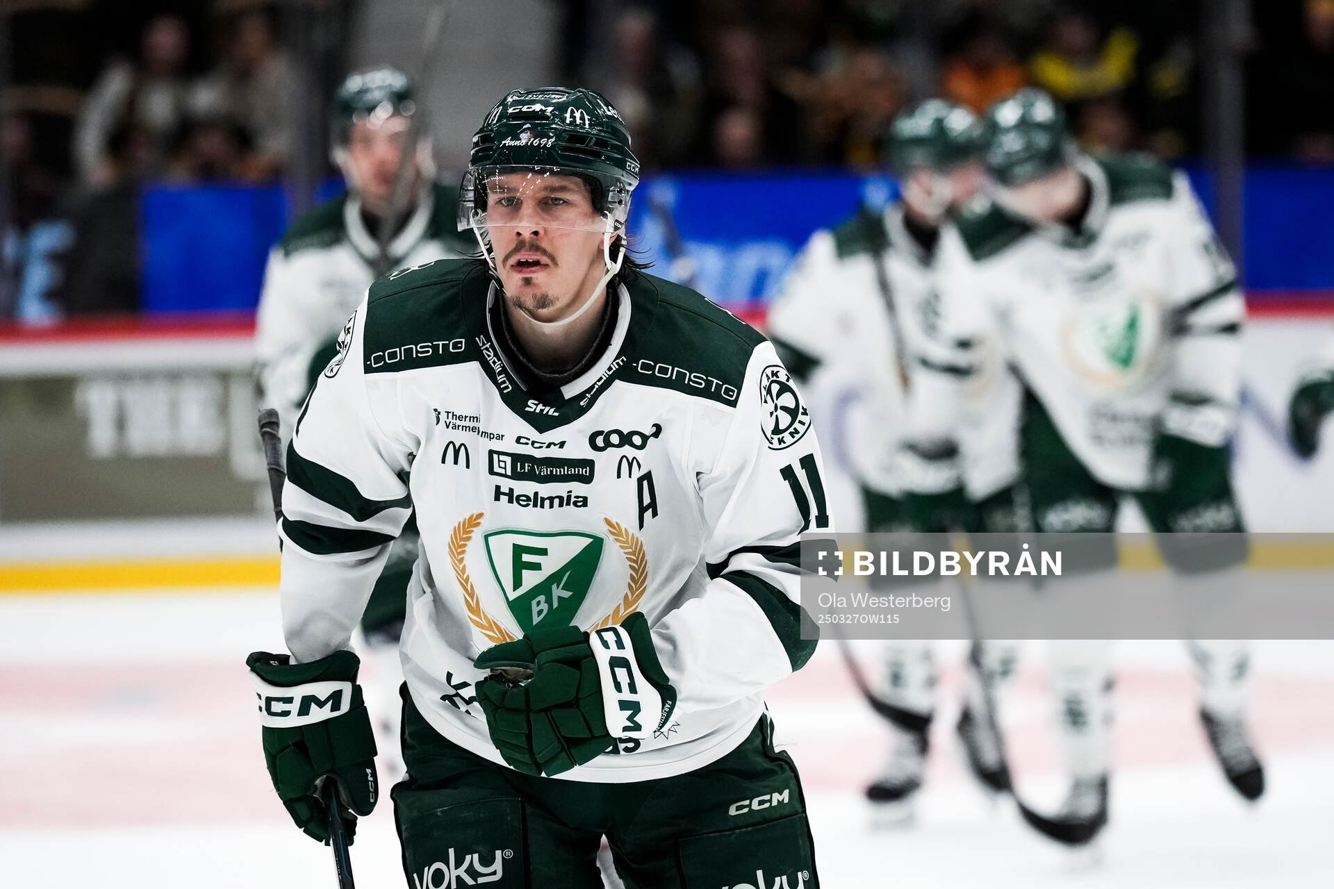 Färjestads Joakim Nygård jublar