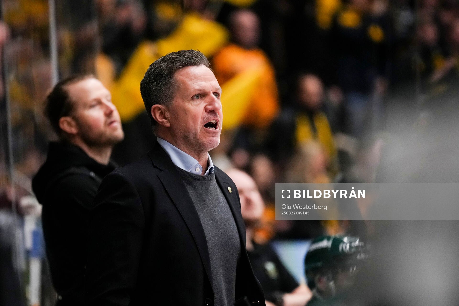 Färjestads assisterande tränare Thomas Rhodin