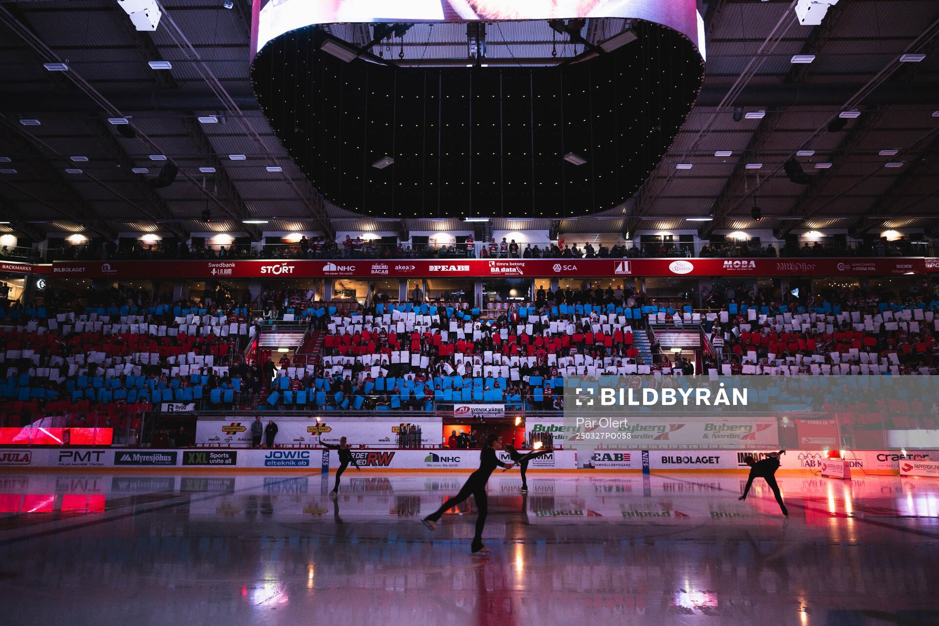 Publiken med tifo