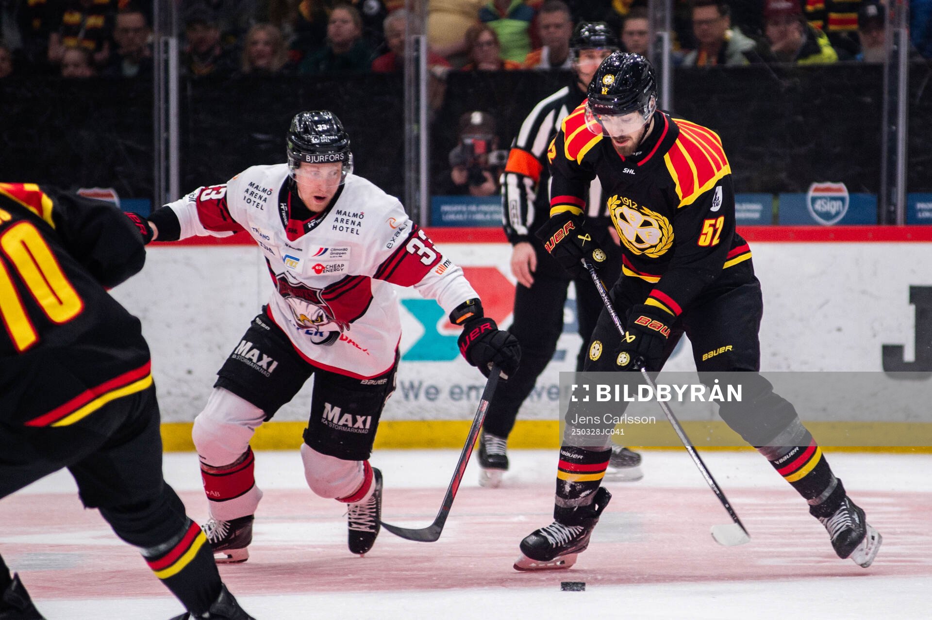 Malmö Redhawks Lassi Thomson och Brynäs Jack Kopacka