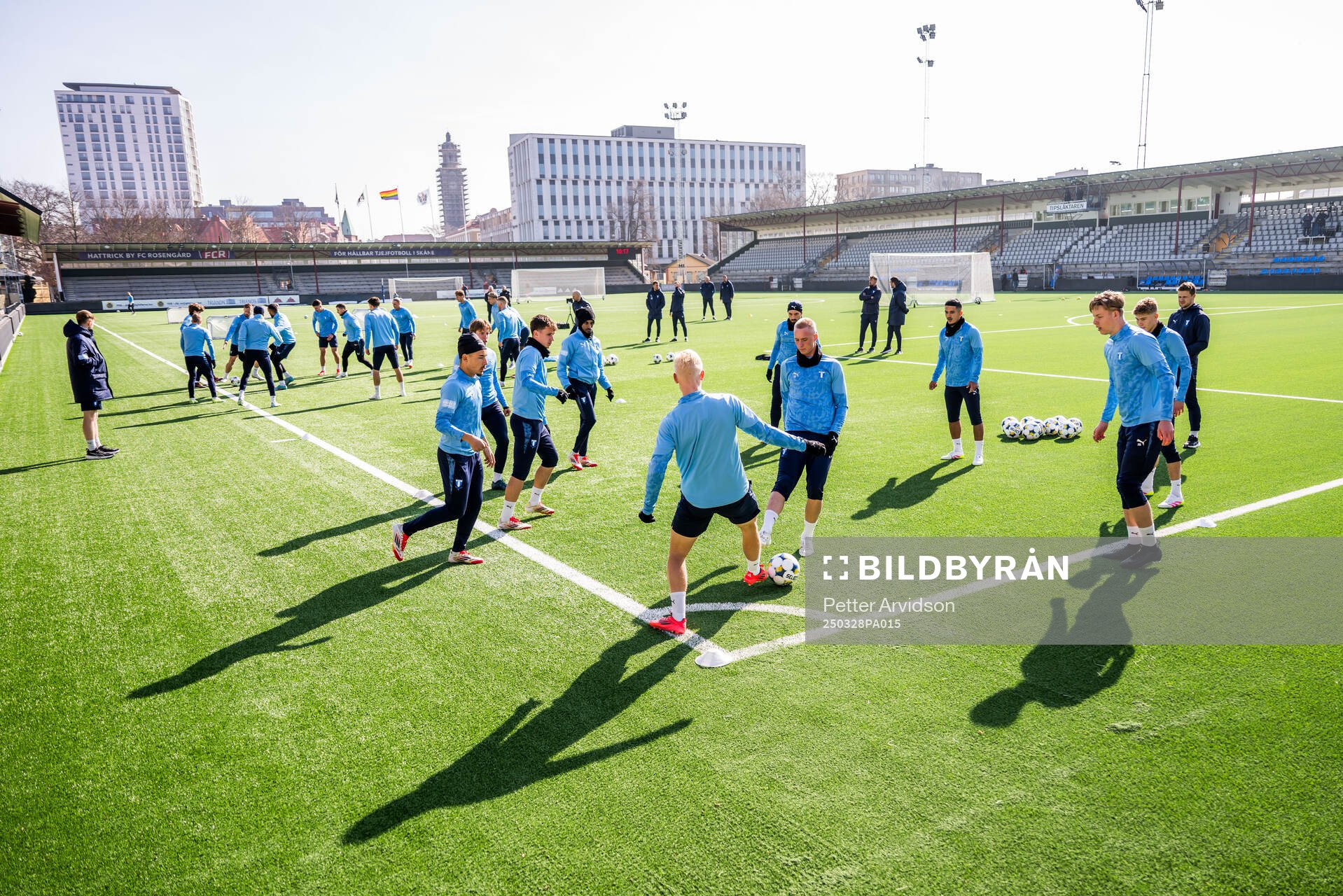 Malmö FFs Daniel Gudjohnsen