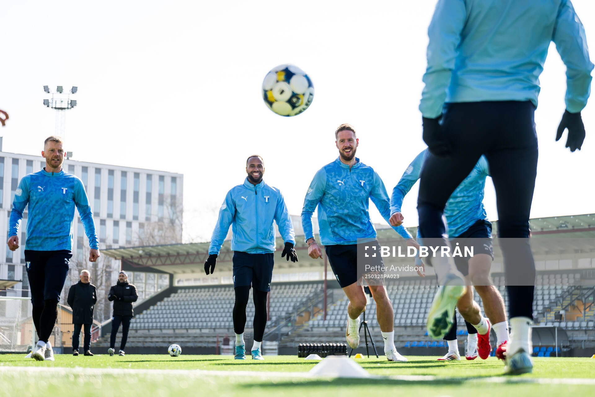 Malmö FFs Isaac Kiese Thelin och Pontus Jansson