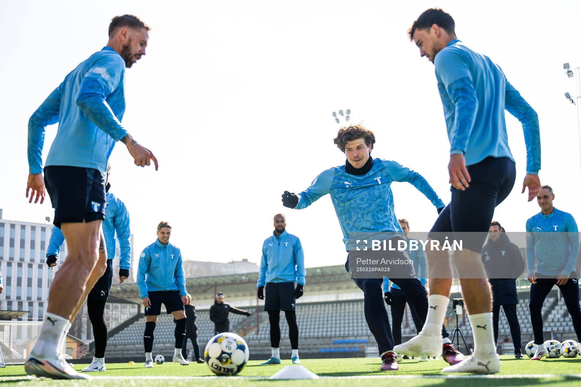 Malmö FFs Pontus Jansson, Oliver Berg och Colin Rösler