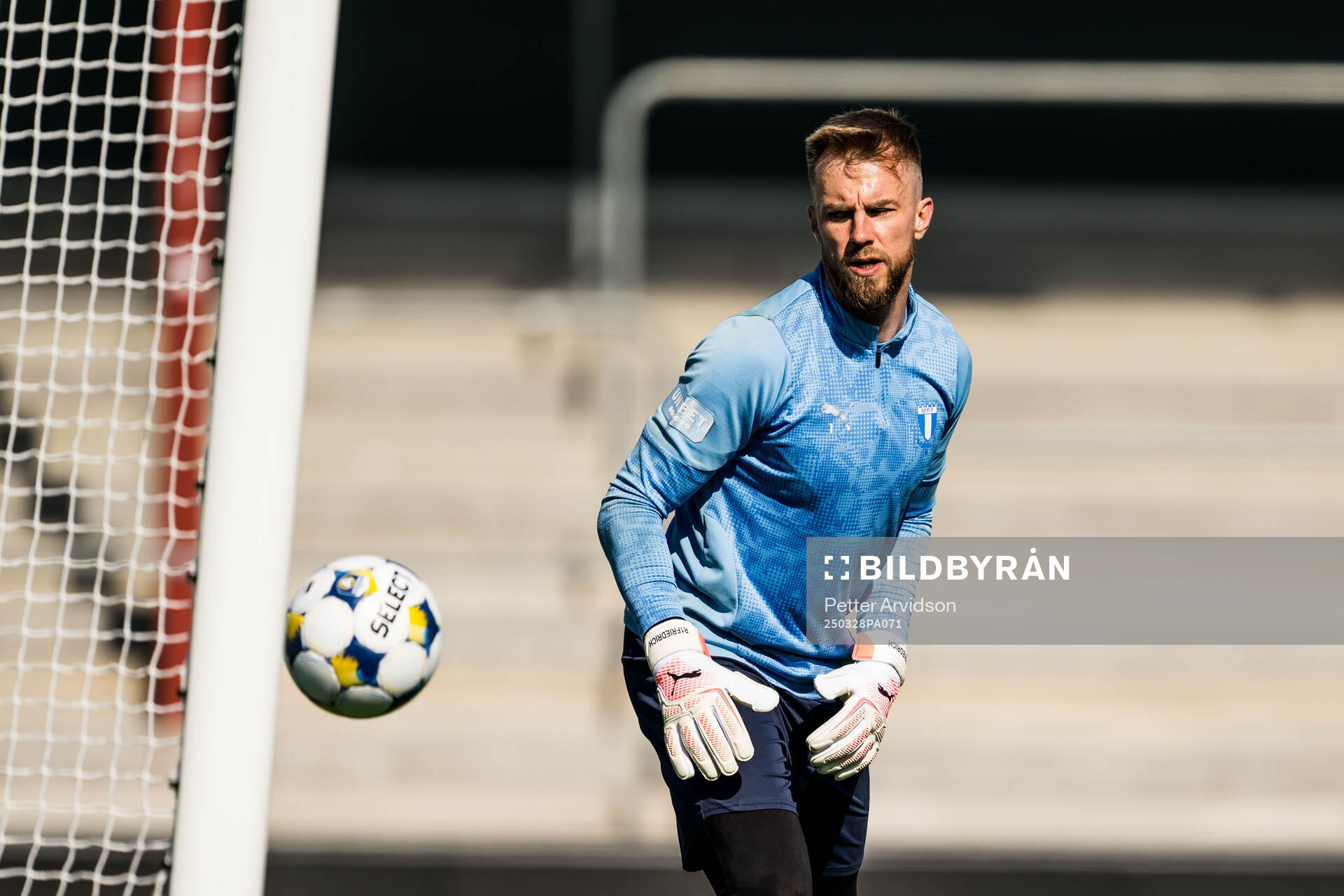Malmö FFs målvakt Ricardo Friedrich