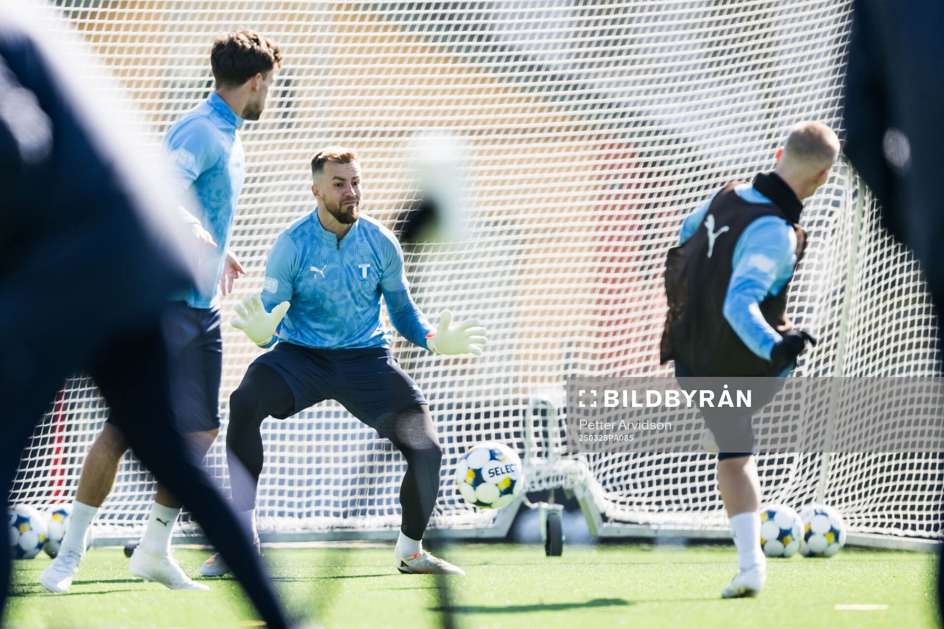 Malmö FFs målvakt Ricardo Friedrich