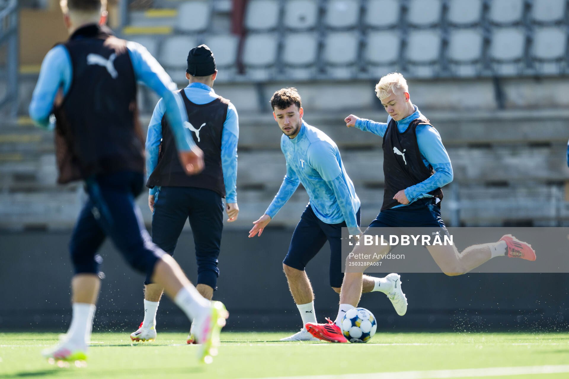 Malmö FFs Colin Rösler och Otto Rosengren