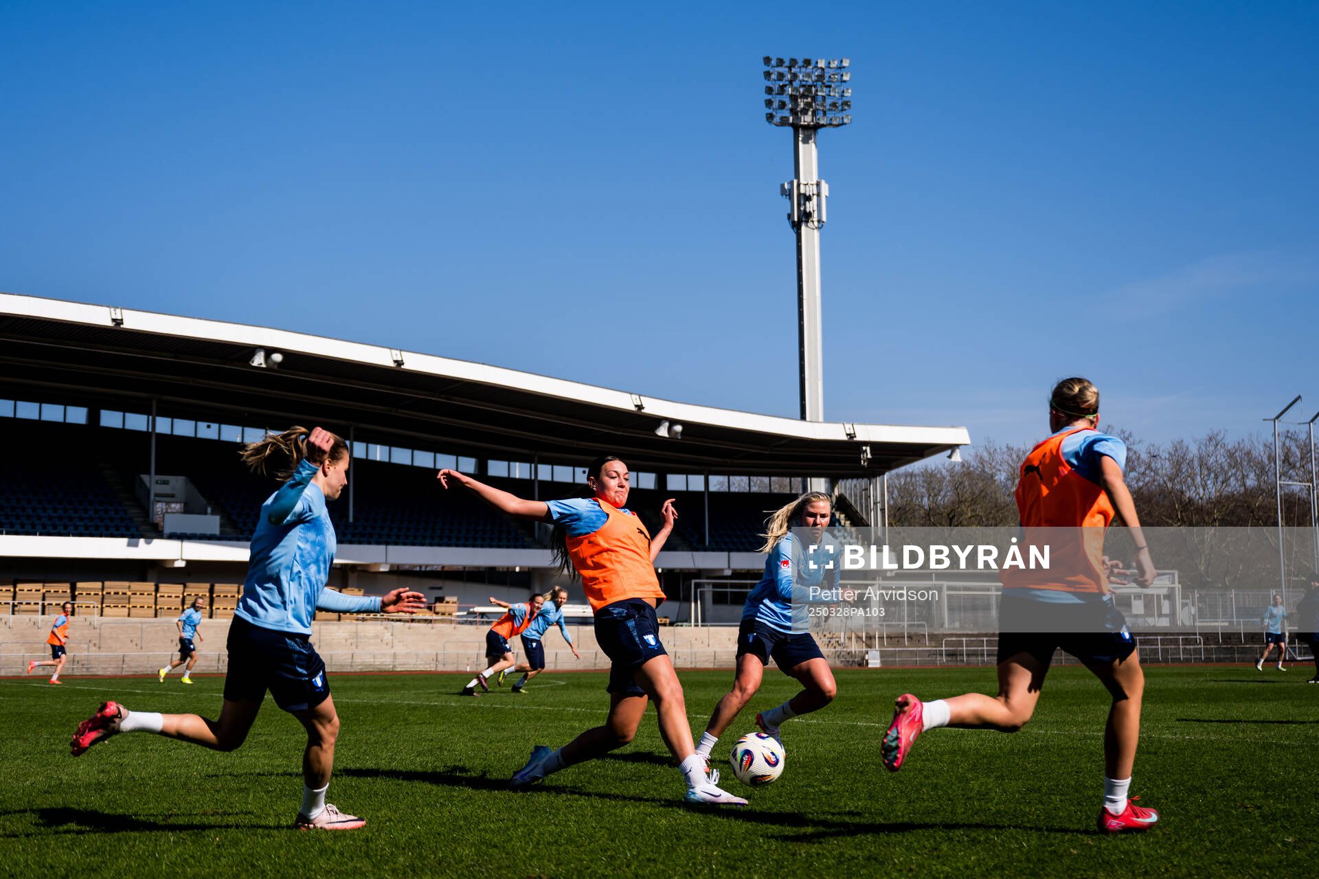 Malmö FFs Alexia Mitkovska och Ellen Löfqvist