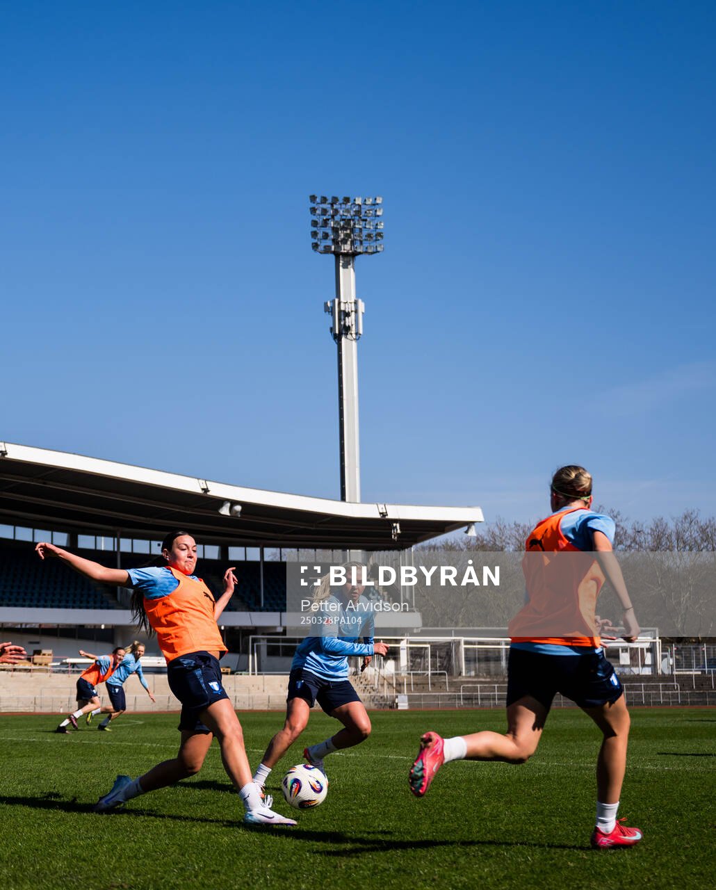 Malmö FFs Alexia Mitkovska och Ellen Löfqvist