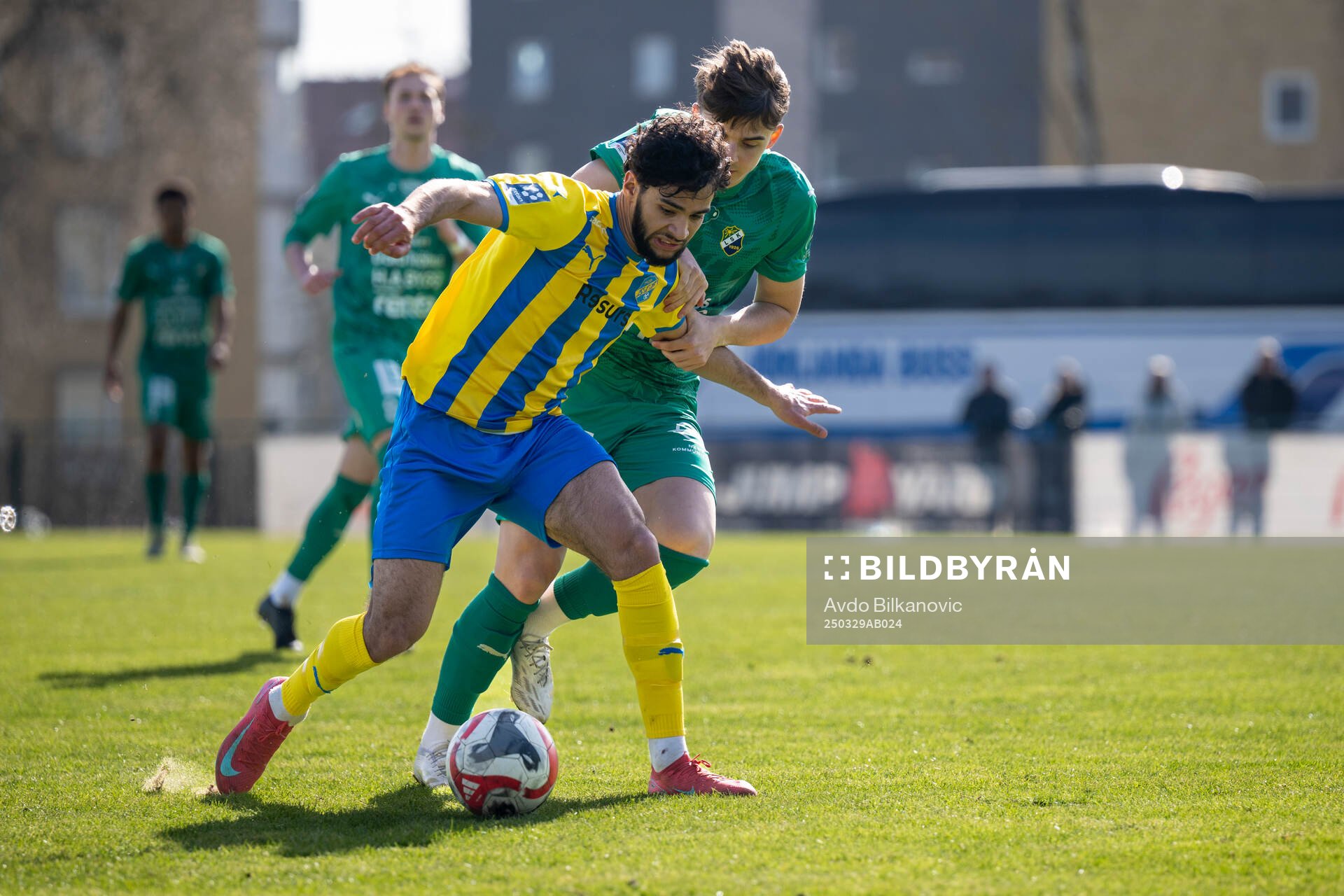 Eskilsminnes Osama Khattab och Ljungskile SKs Jonatan