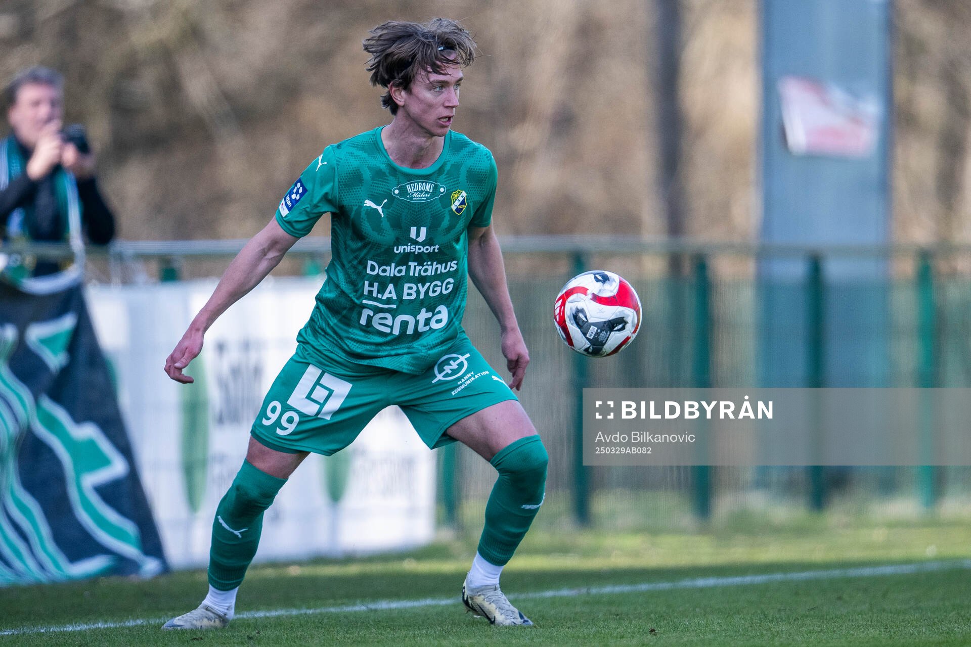 Ljungskile SKs Lukas Lindholm Corner