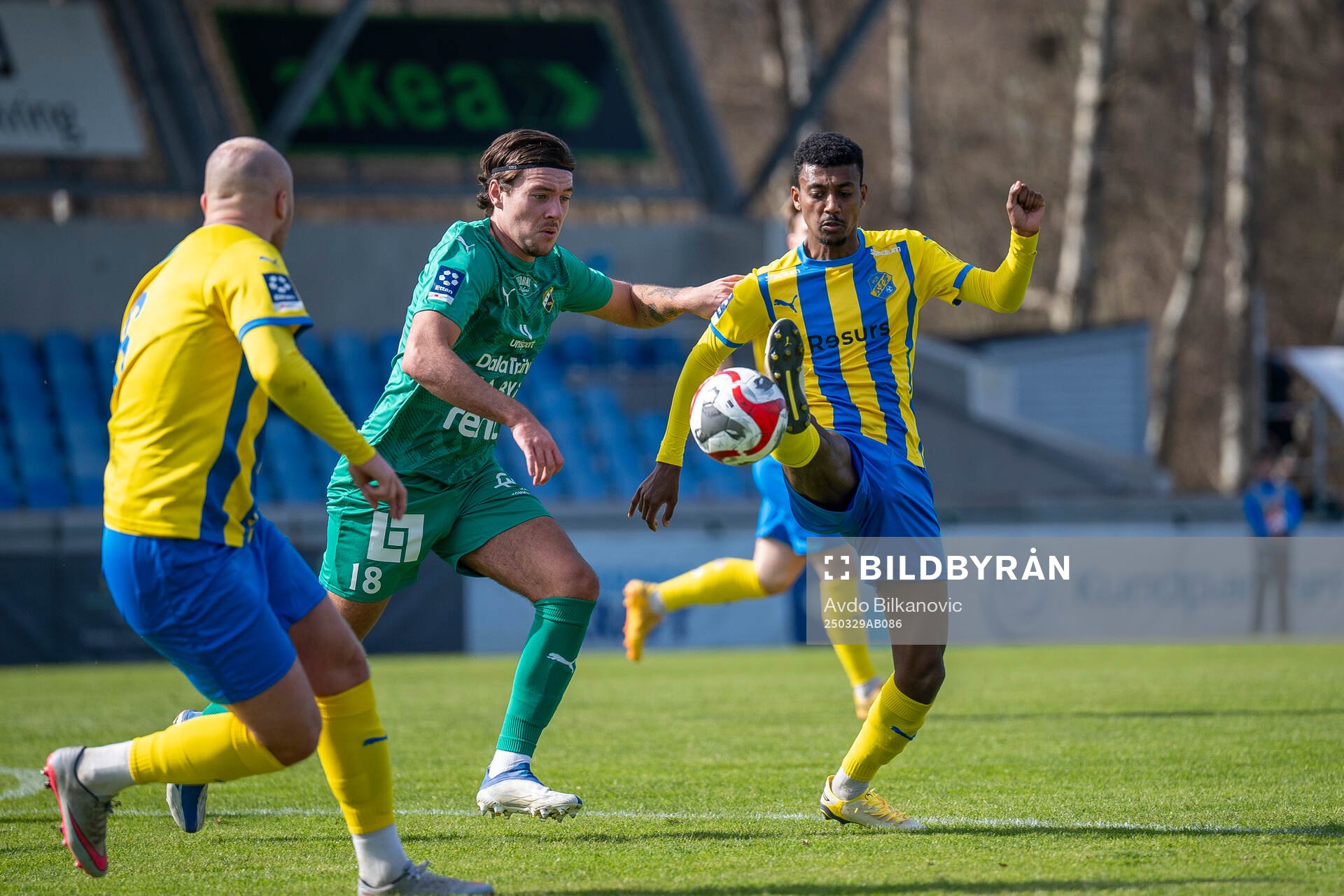 Eskilsminnes Josef Getachew och Ljungskile SKs Alexander
