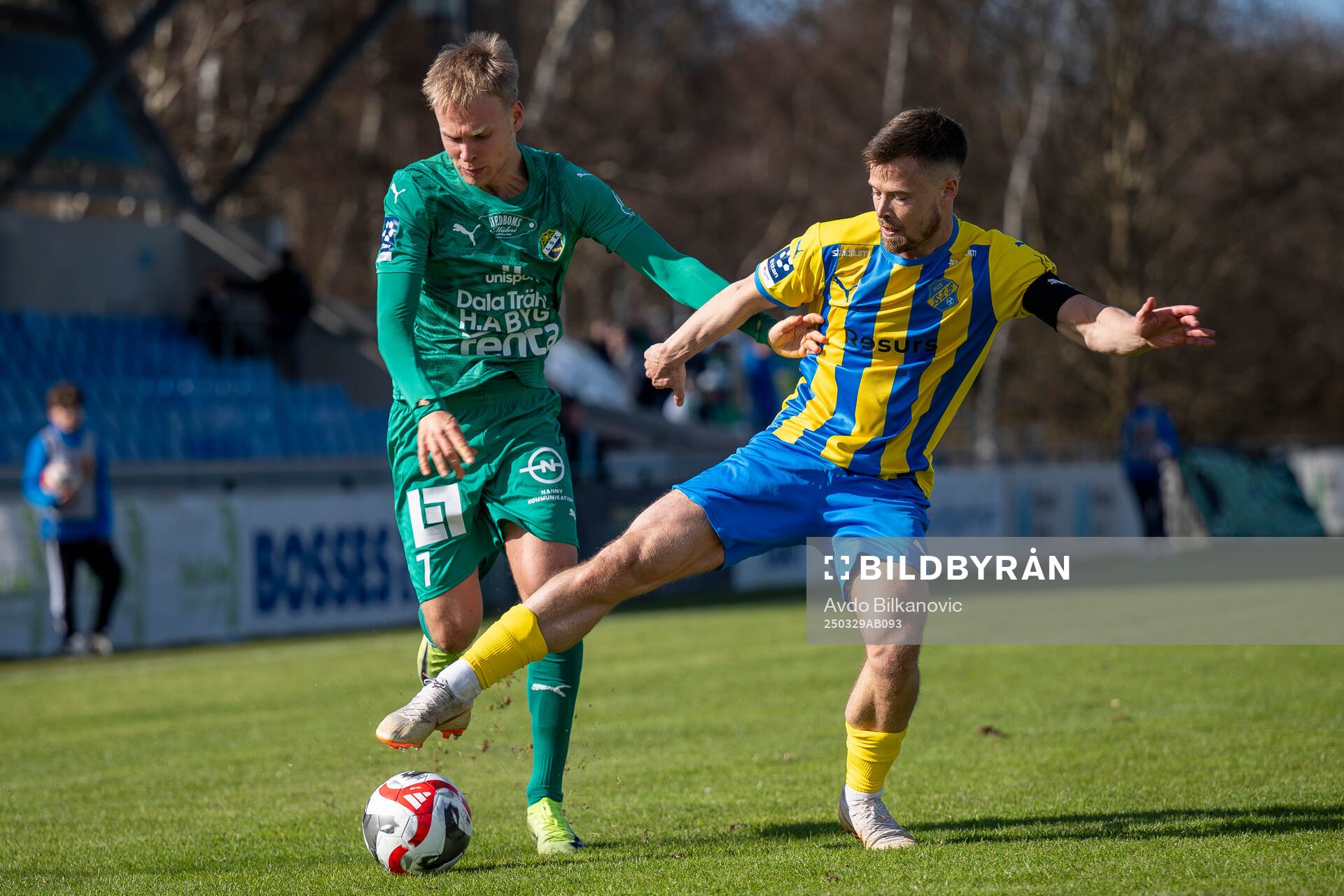 Eskilsminnes Lucas Ohlander och Ljungskile SKs Jonathan