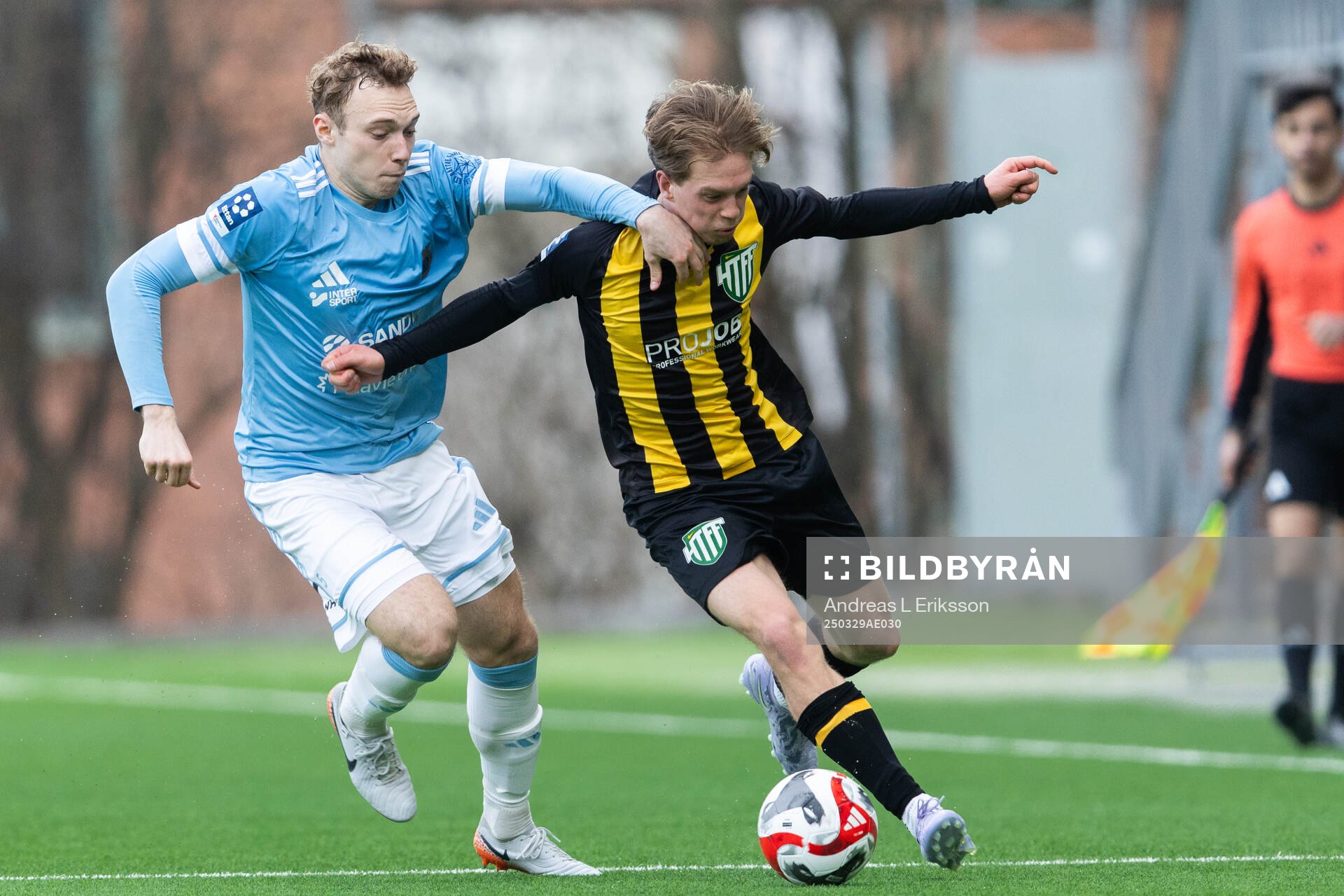 Gefles Ludvig Lundvall ocgh Hammarby TFFs Oscar Steinke