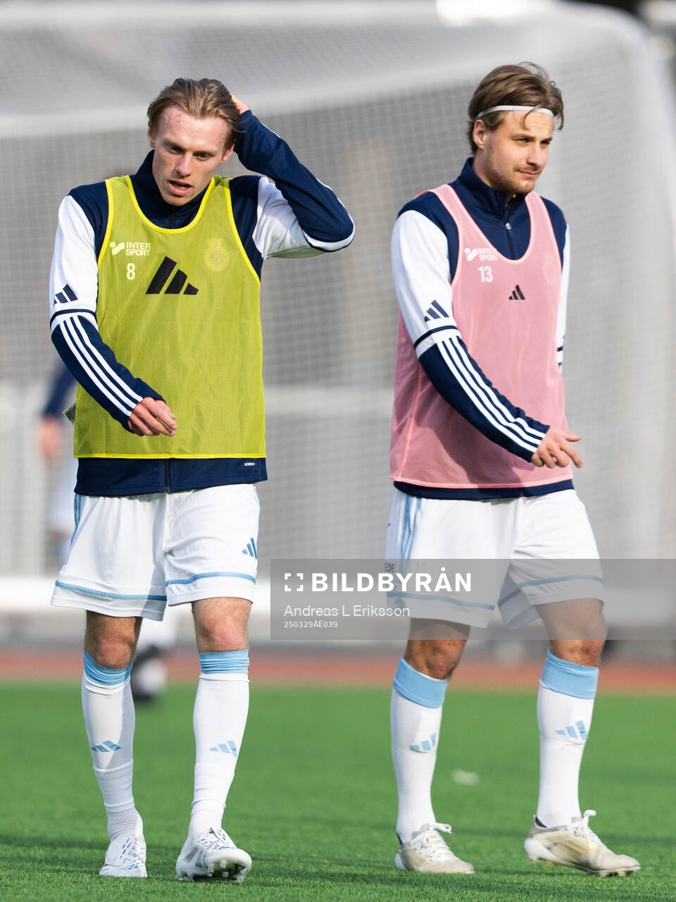 Gefles Oskar Karlsson och Måns Berggren
