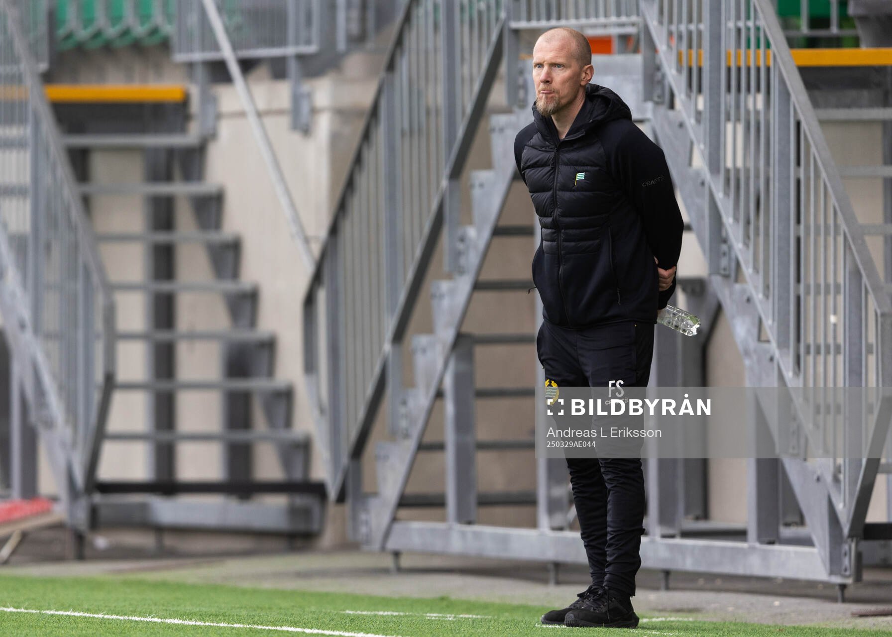 Hammarby TFFs huvudtränare Fredrik Samuelsson