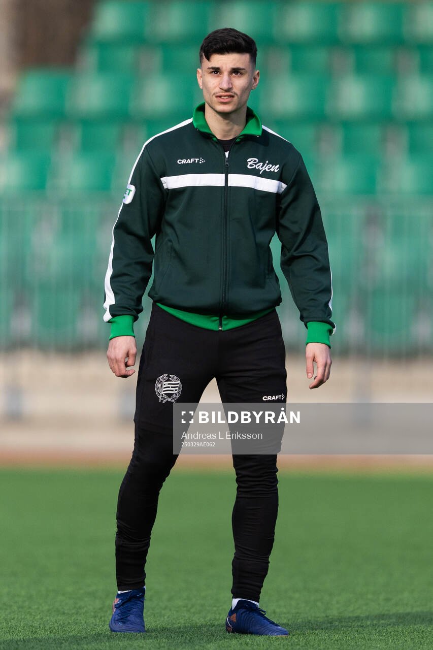 Hammarby TFFs Johannes Tahan