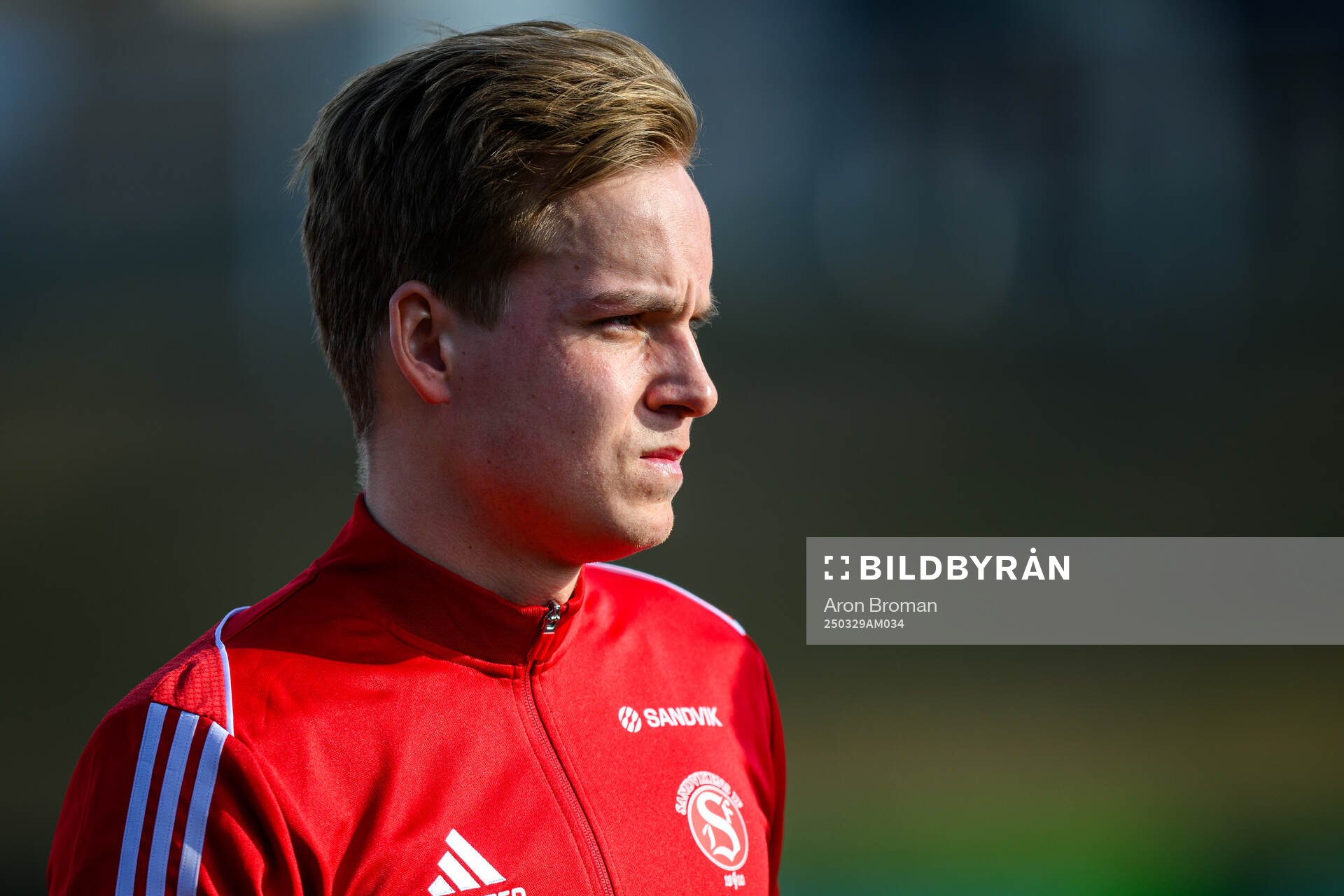 Sandvikens IFs målvakt Hannes Sveijer