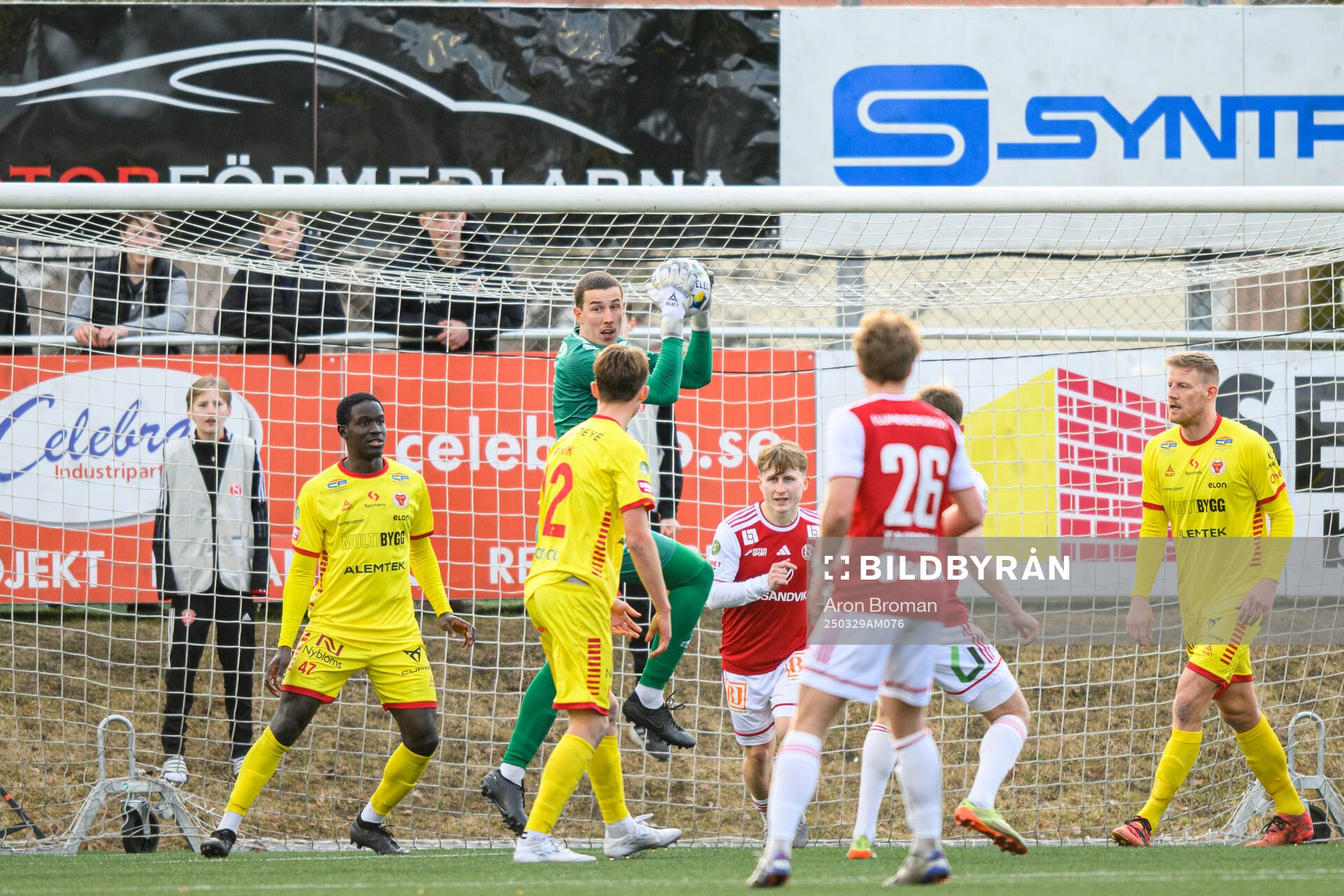 Kalmars målvakt Samuel Brolin