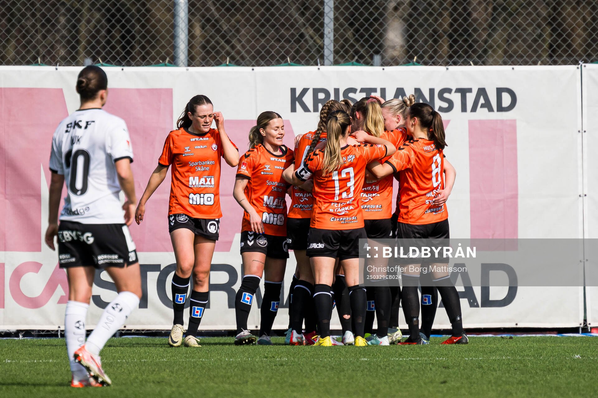 Kristianstads Beata Olsson jublar