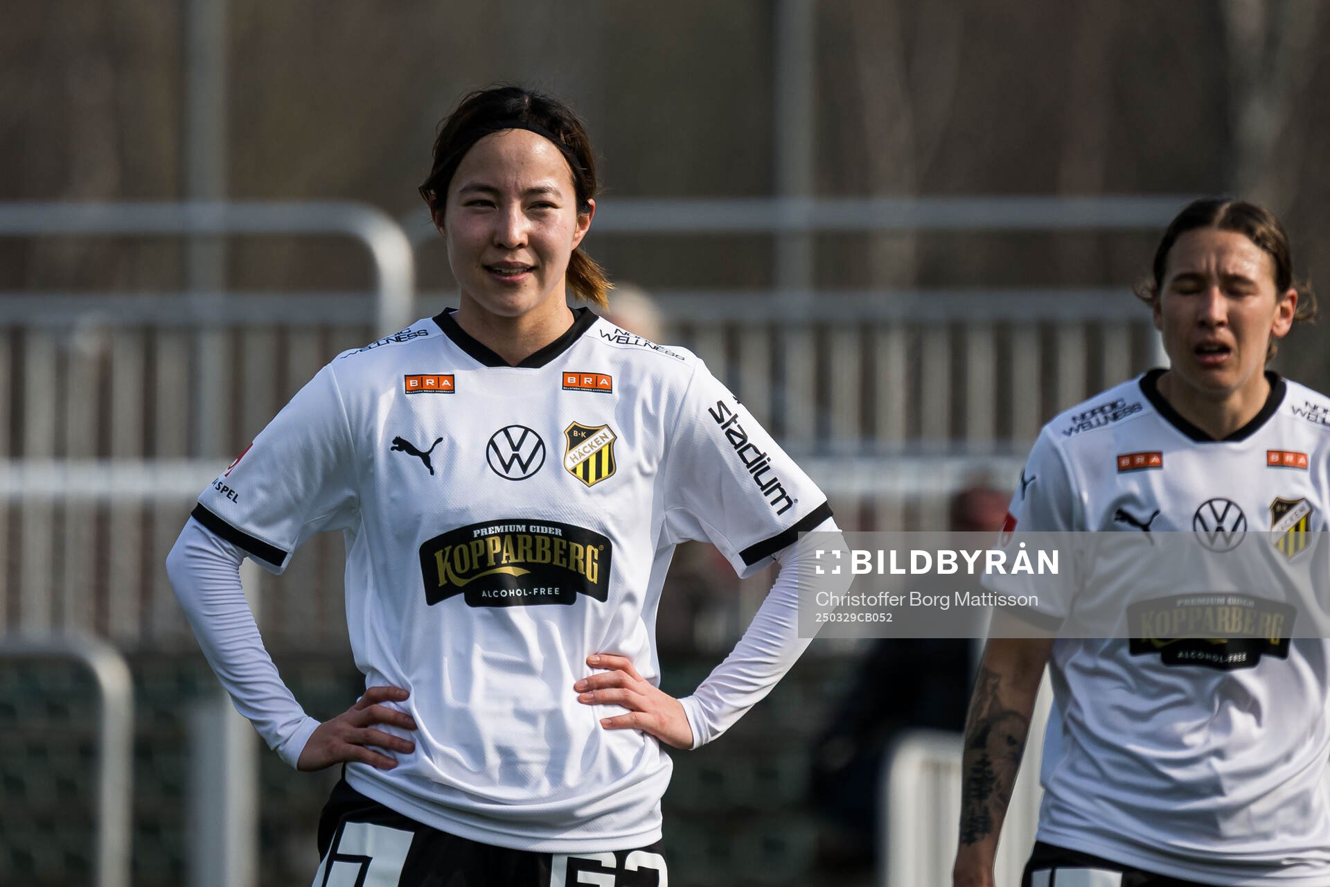 Häckens Hikaru Kitagawa och Tabby Tindell deppar