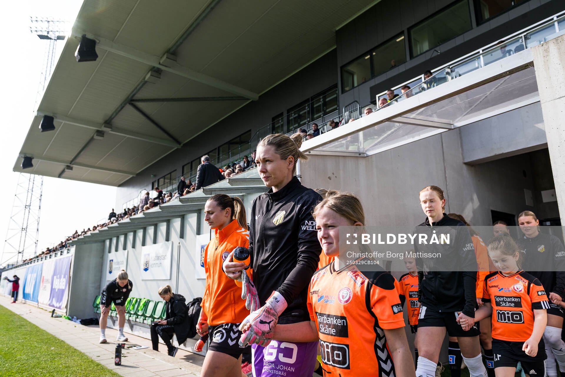 Häckens målvakt Jennifer Falk