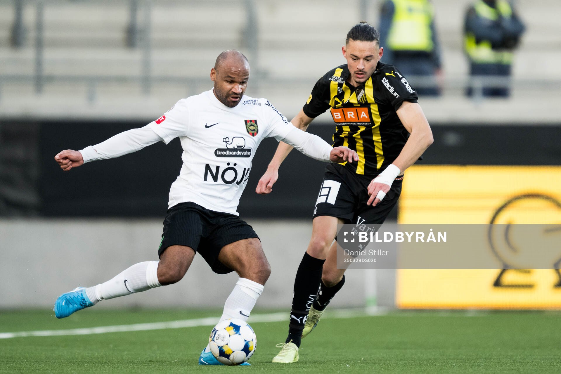 Brommapojkarnas Serge-Junior Martinsson Ngouali och