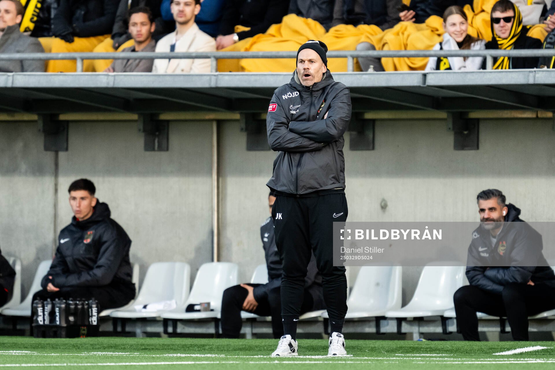 Brommapojkarnas tränare Ulf Kristiansson