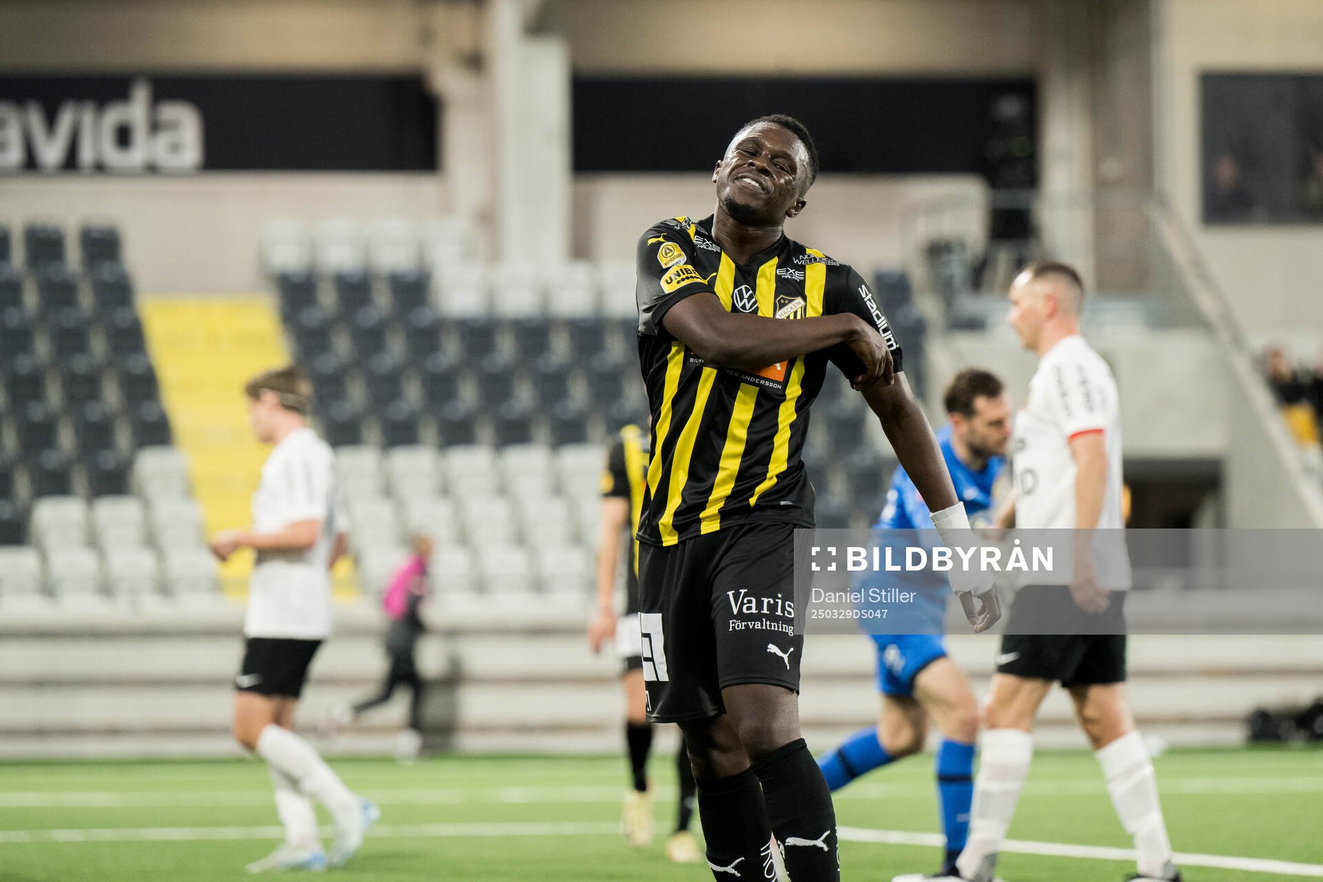 Häckens Zeidane Inoussa deppar
