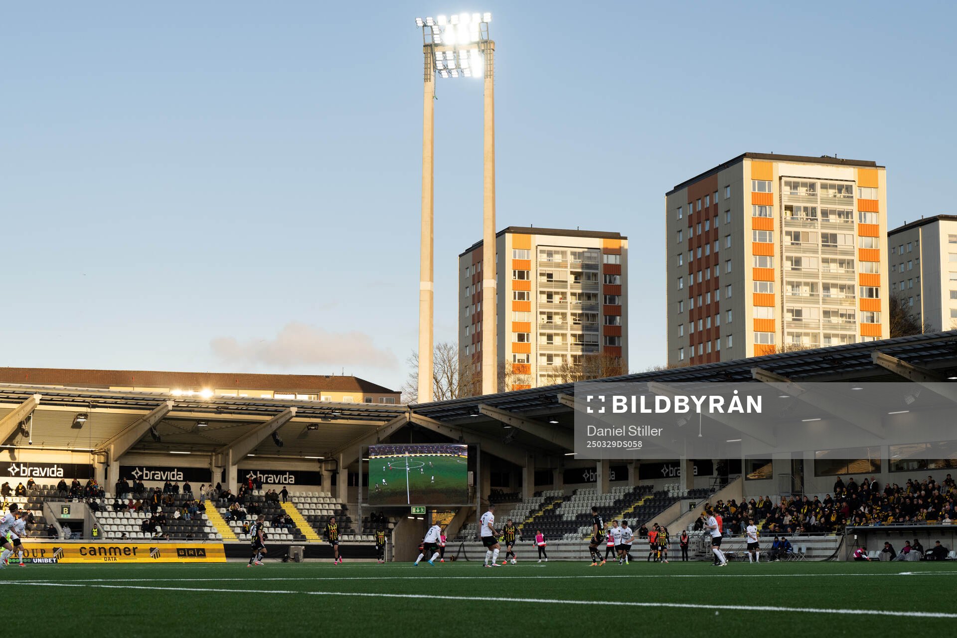 Spel på Bravida arena